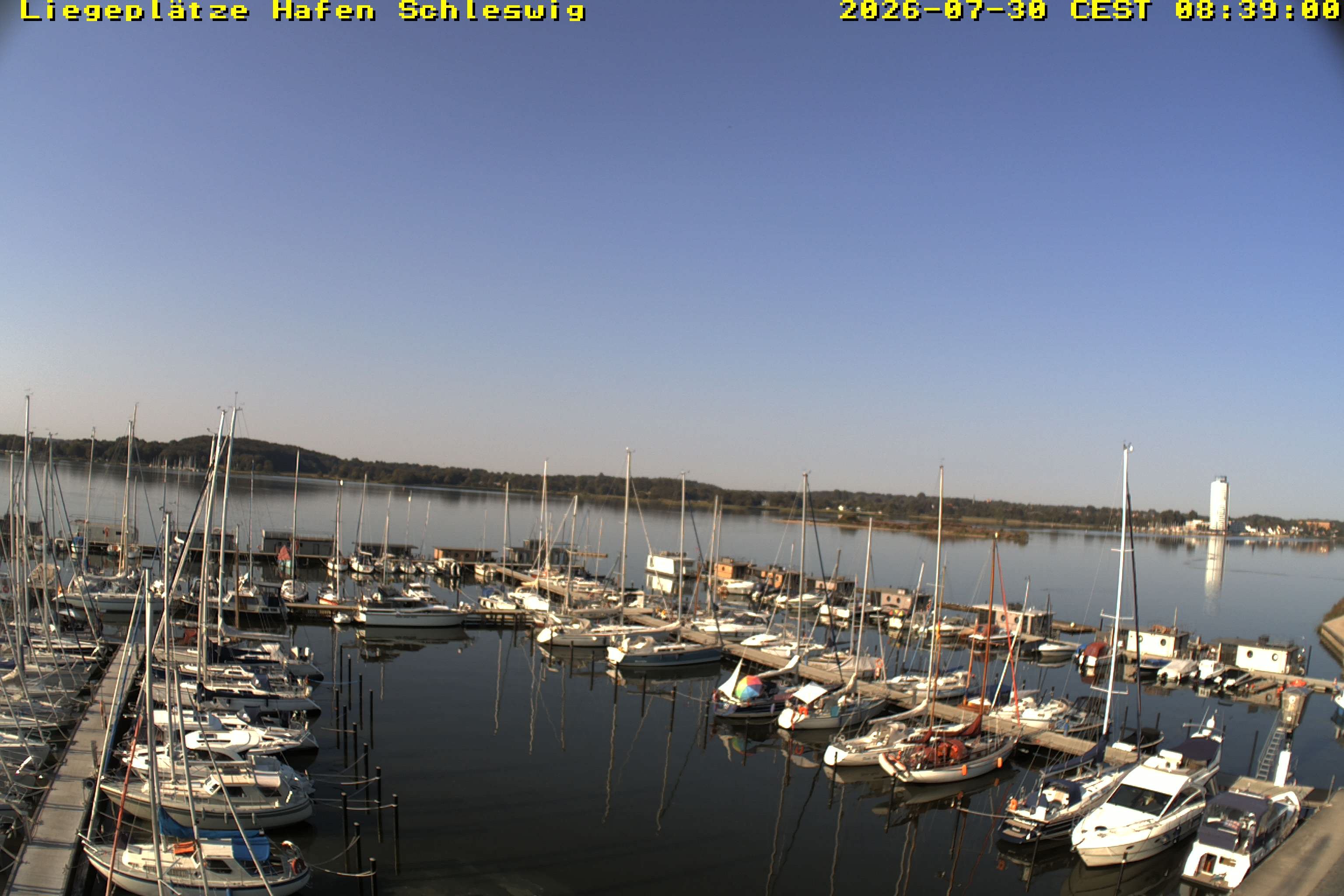 Archiv Foto Webcam Schleswig Hafen