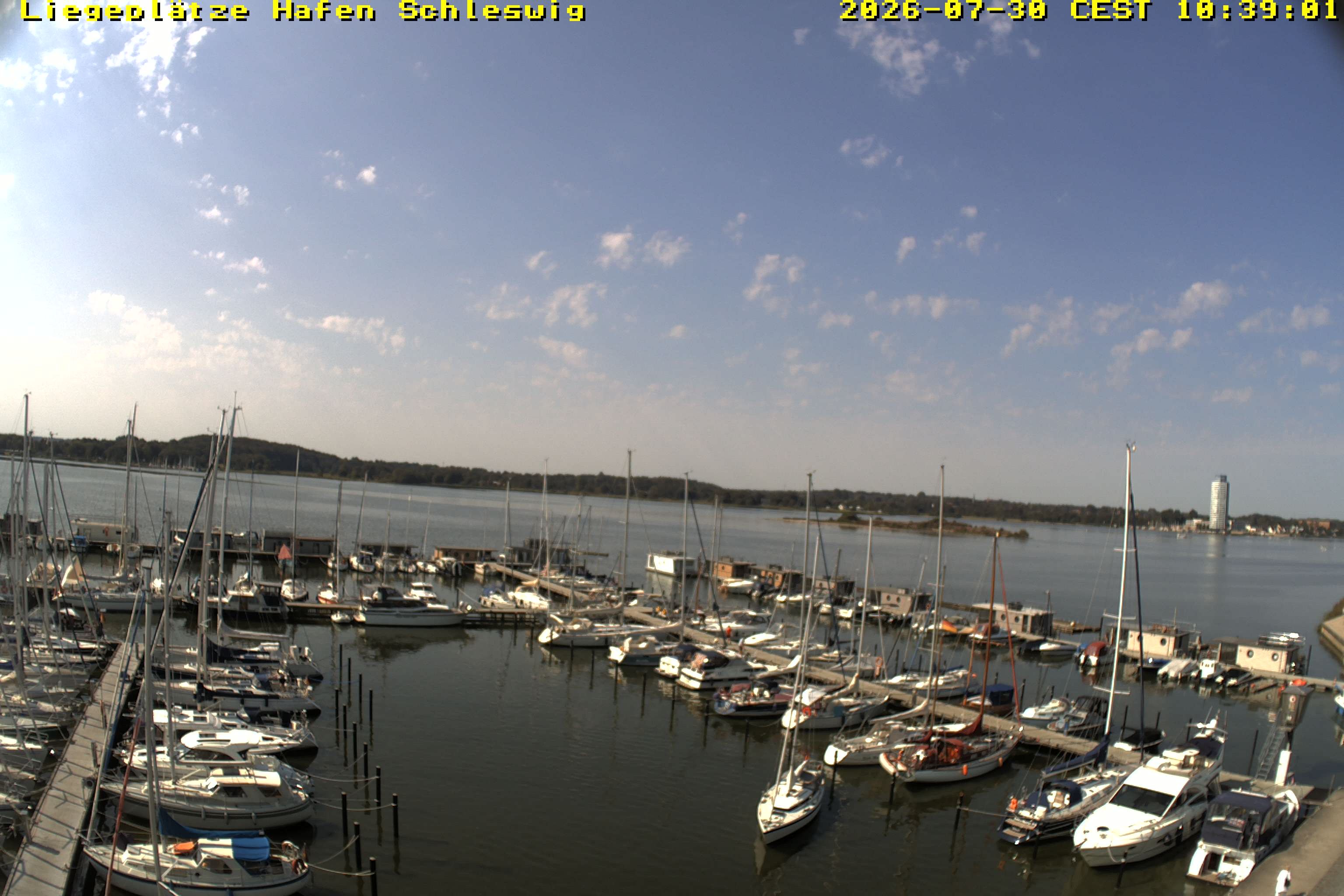 Archiv Foto Webcam Schleswig Hafen