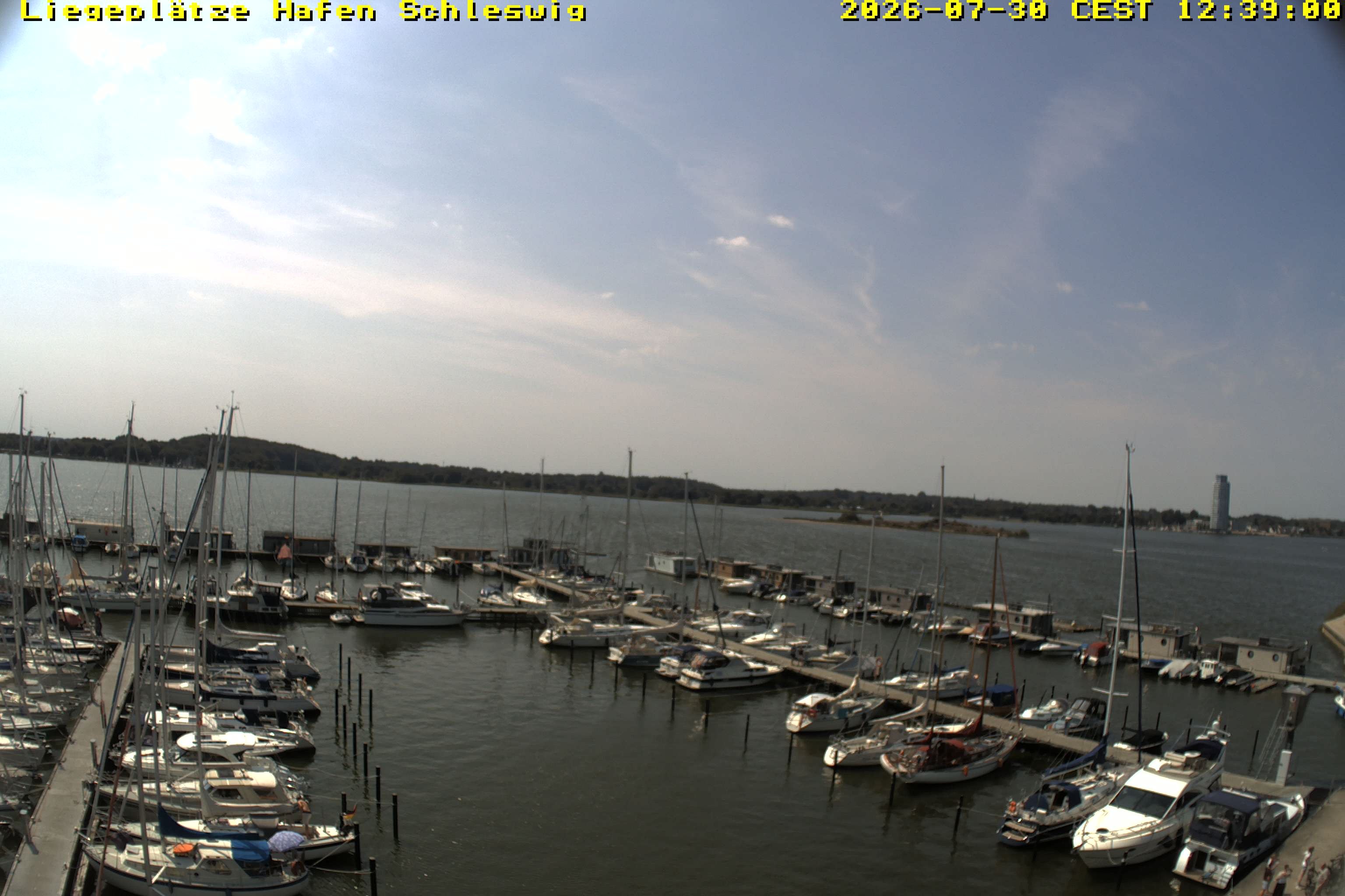 Archiv Foto Webcam Schleswig Hafen