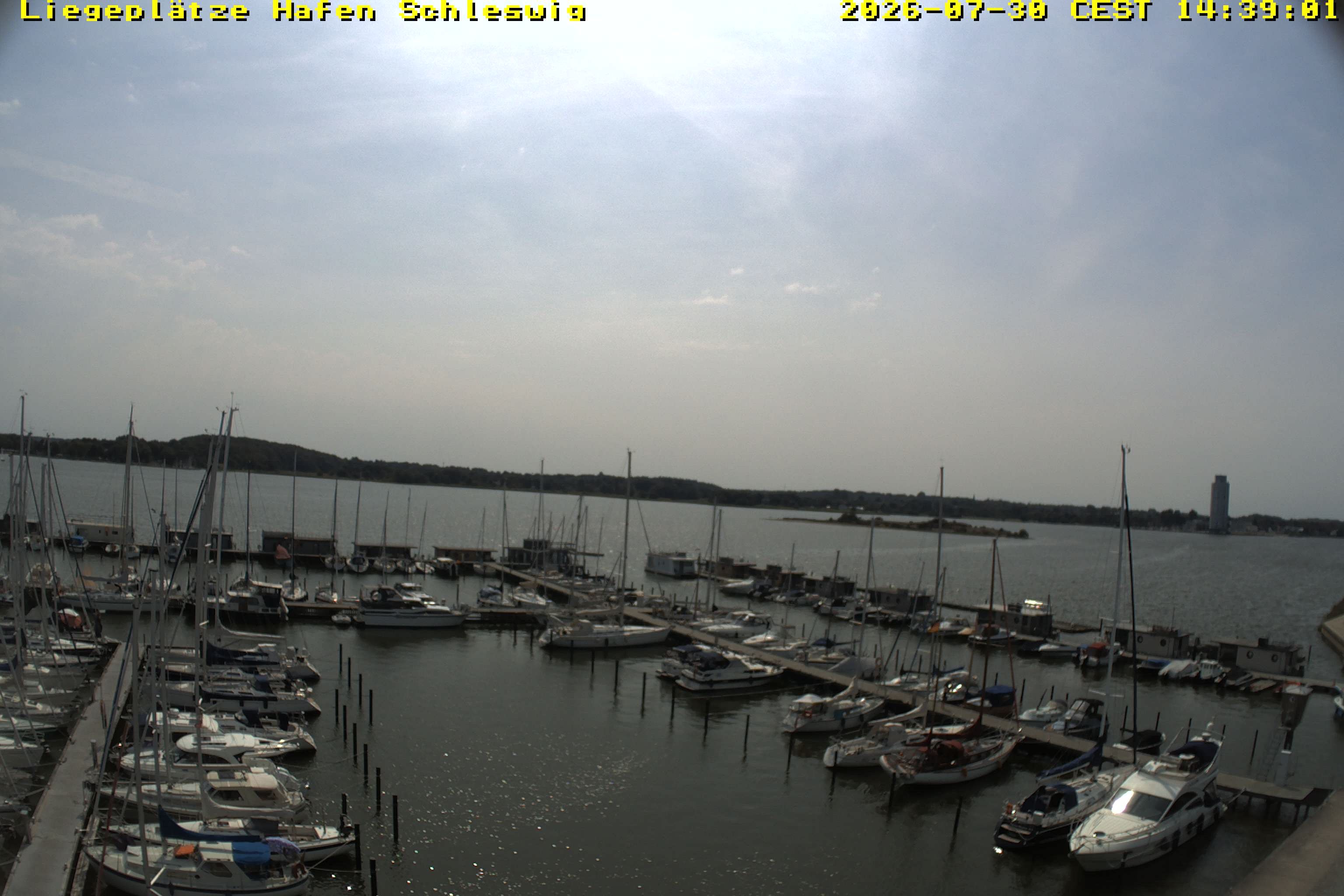 Archiv Foto Webcam Schleswig Hafen