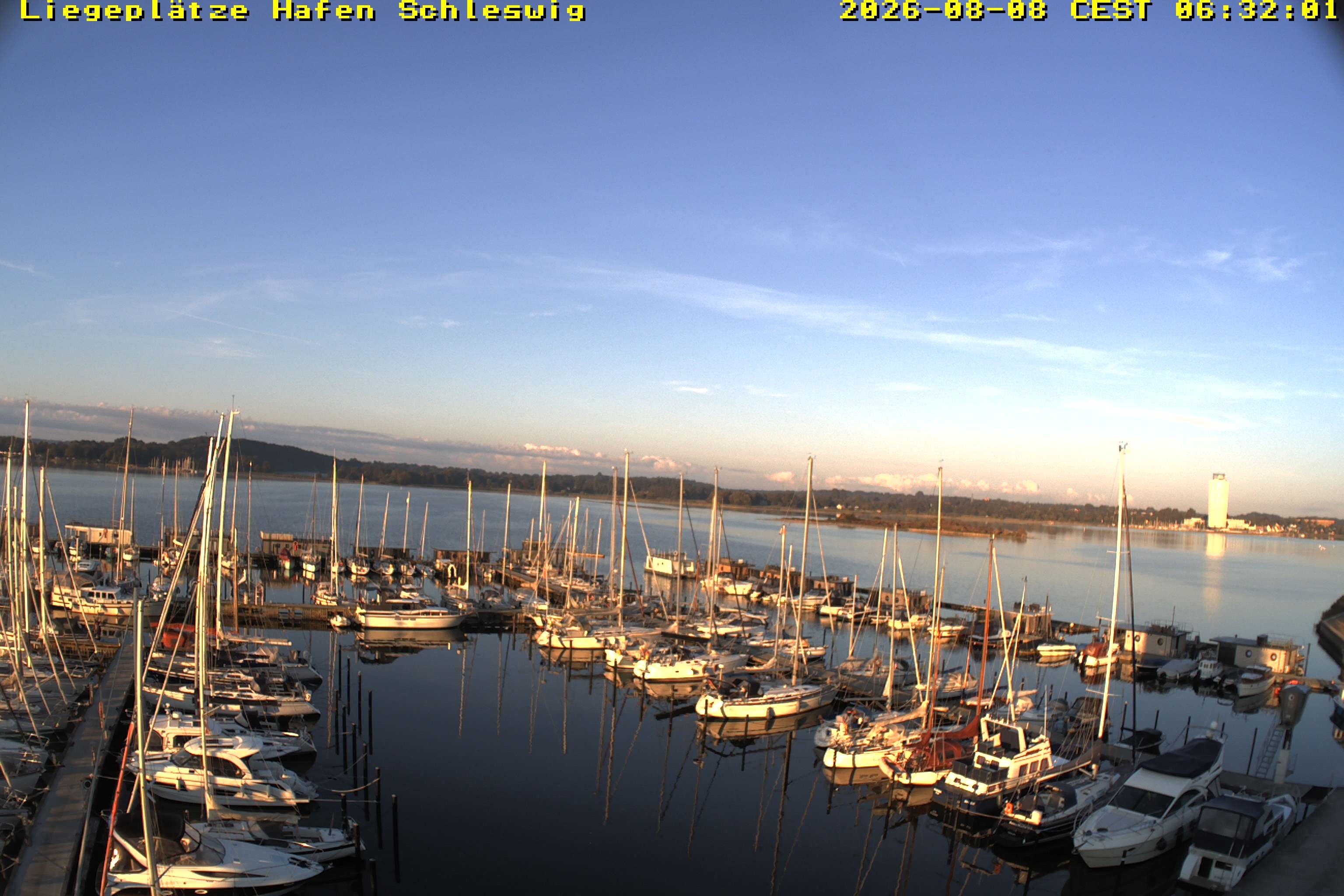 Archived image Webcam Schleswig Harbor