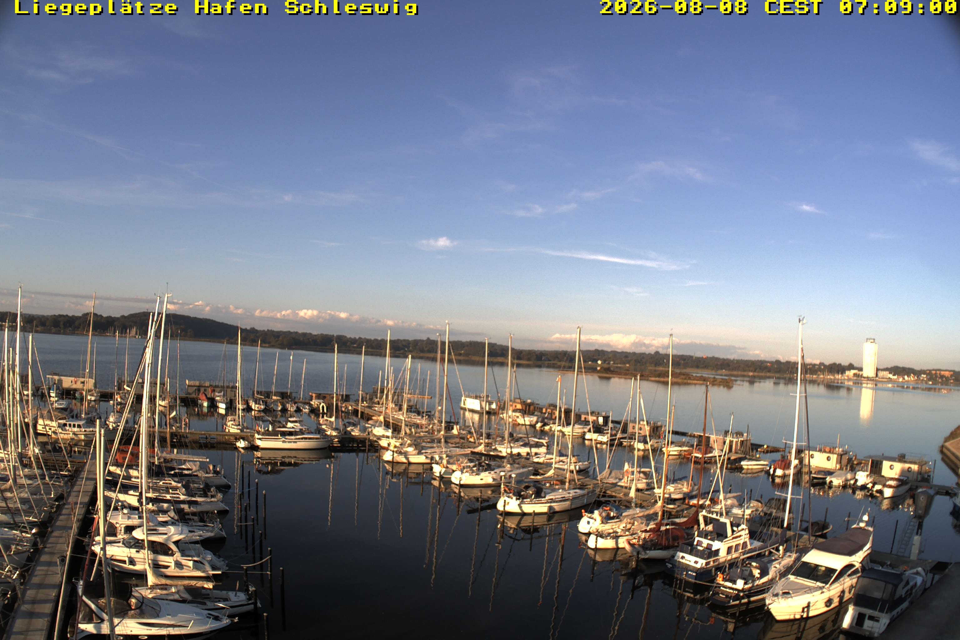 Archived image Webcam Schleswig Harbor