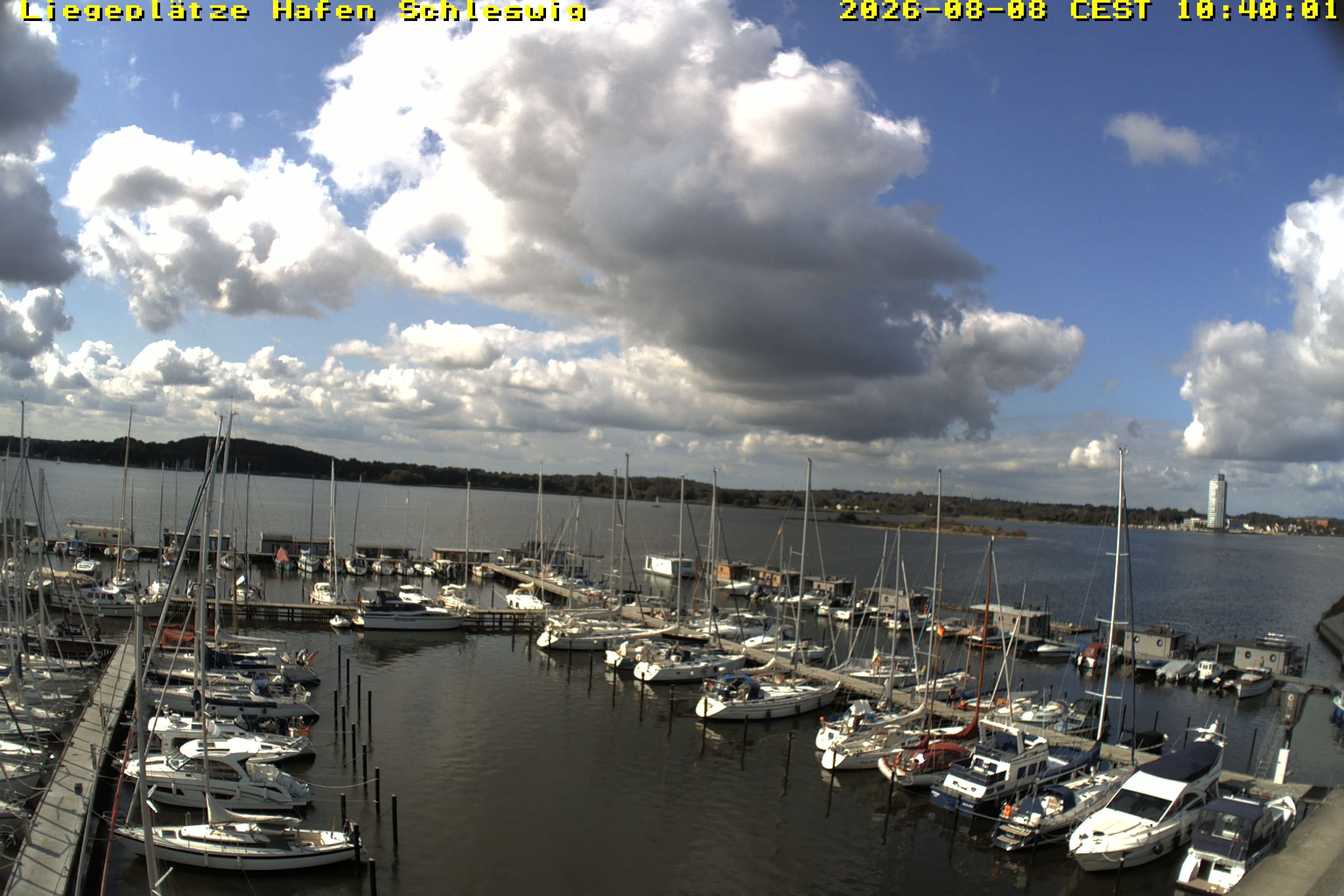 Archived image Webcam Schleswig Harbor