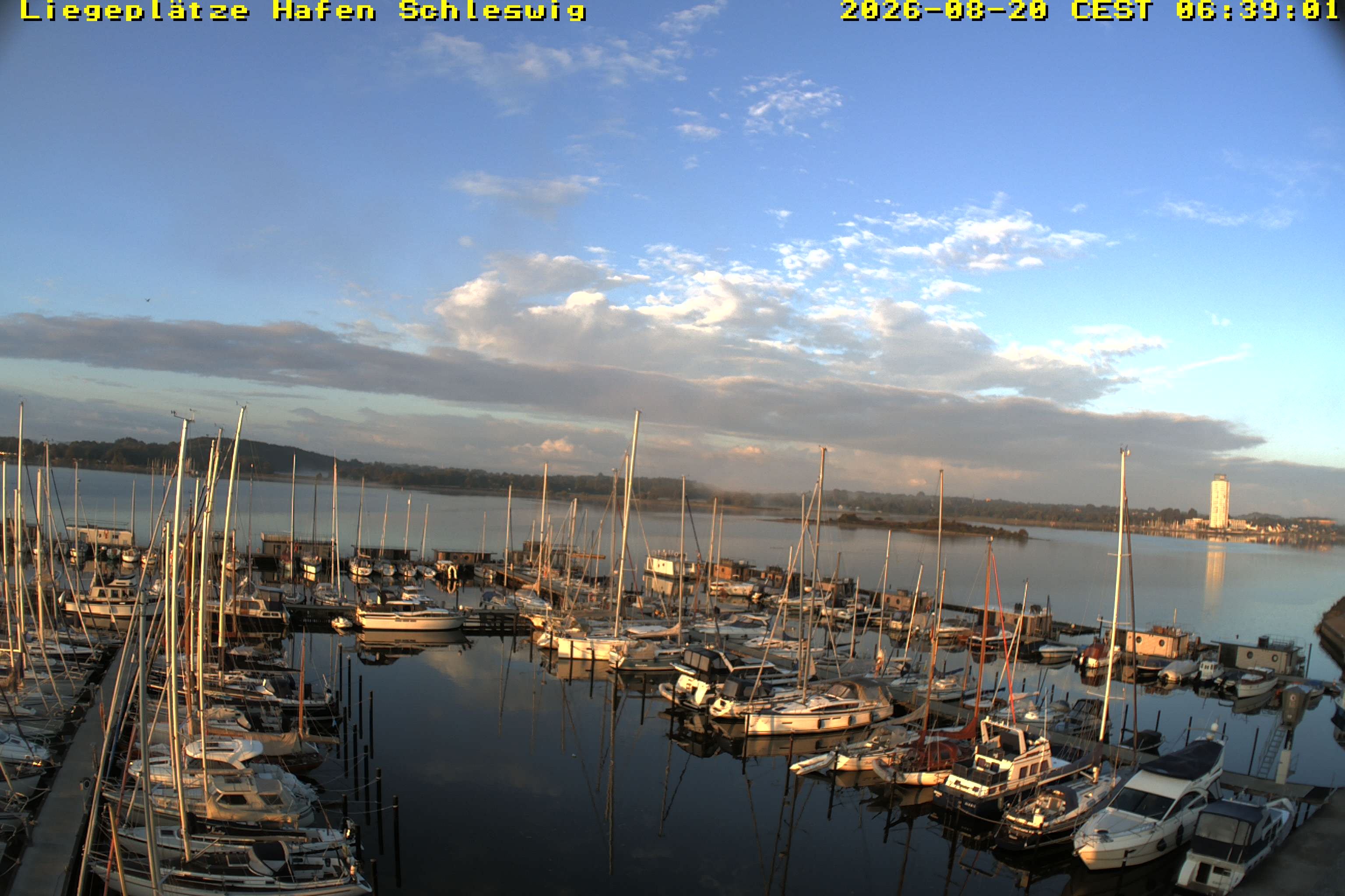 Archiv Foto Webcam Schleswig Hafen