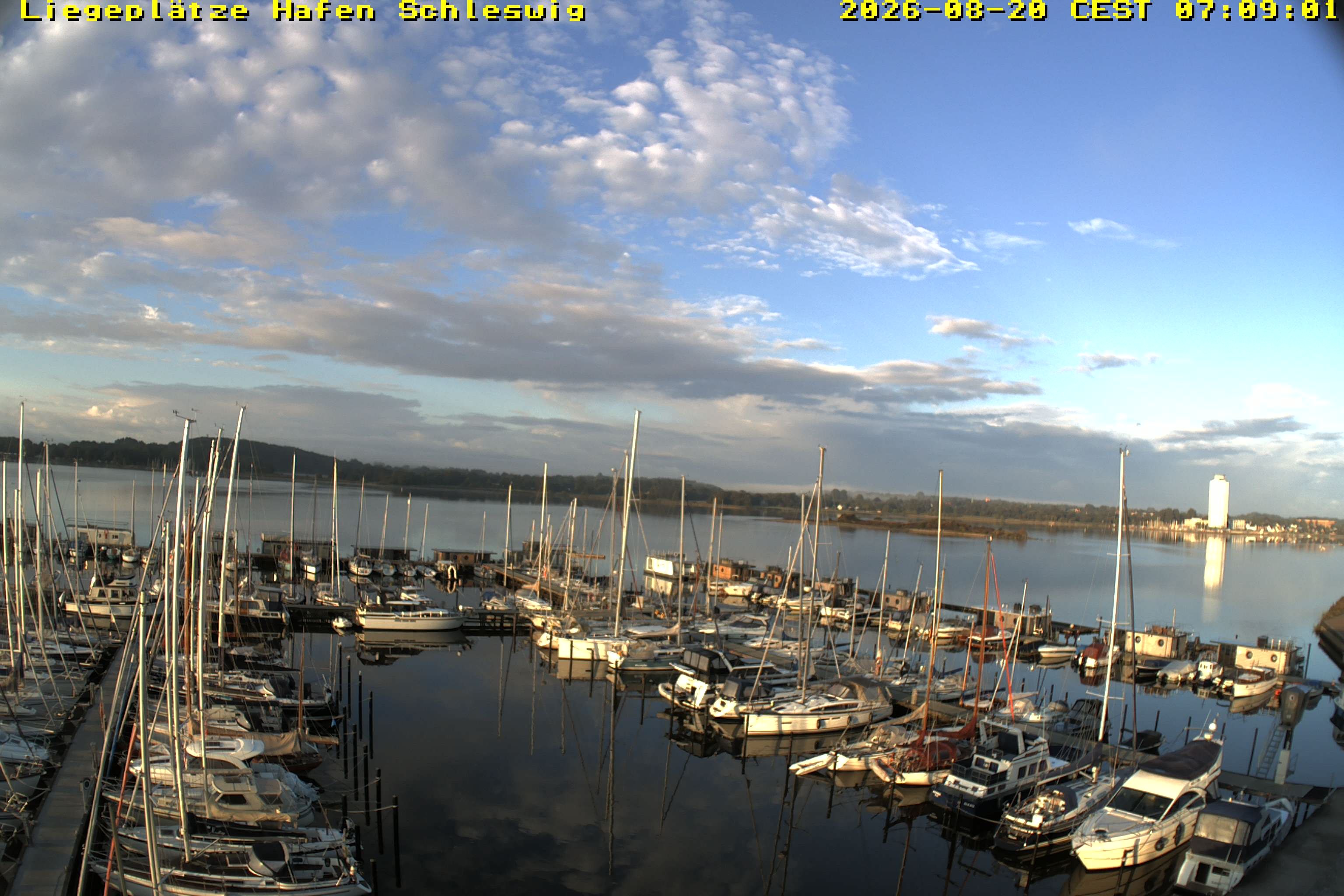 Archiv Foto Webcam Schleswig Hafen