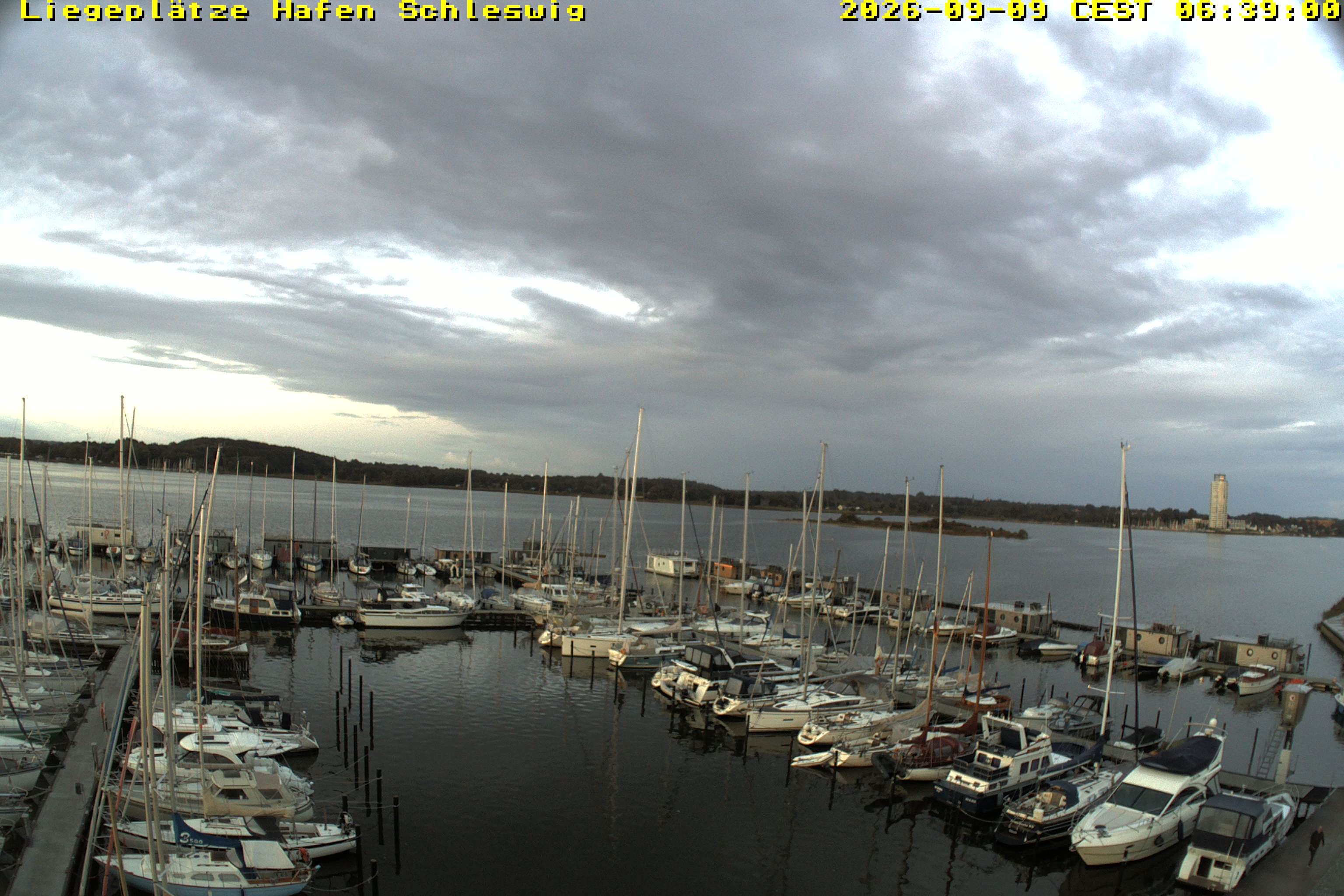 Archiv Foto Webcam Schleswig Hafen