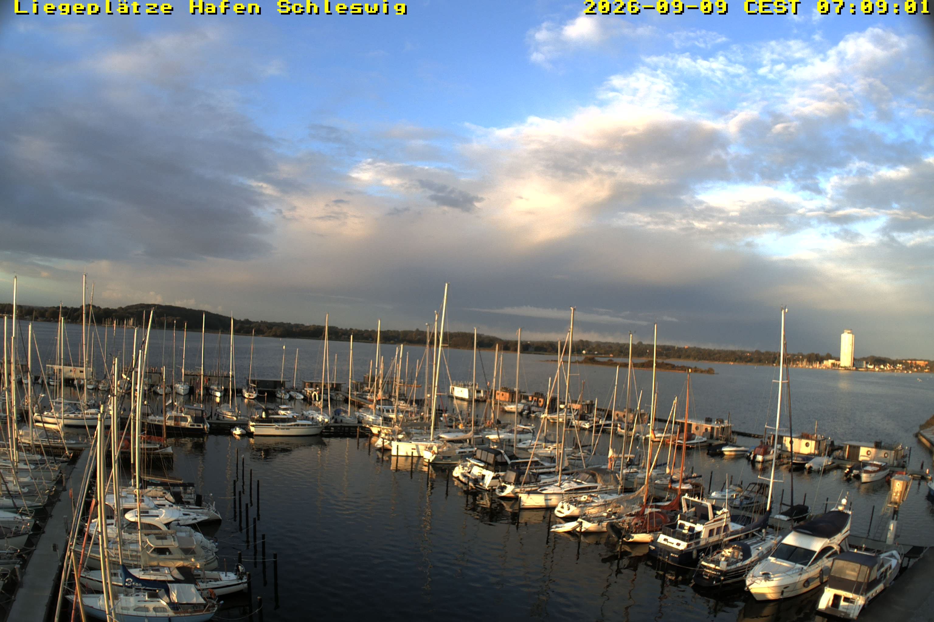 Archiv Foto Webcam Schleswig Hafen