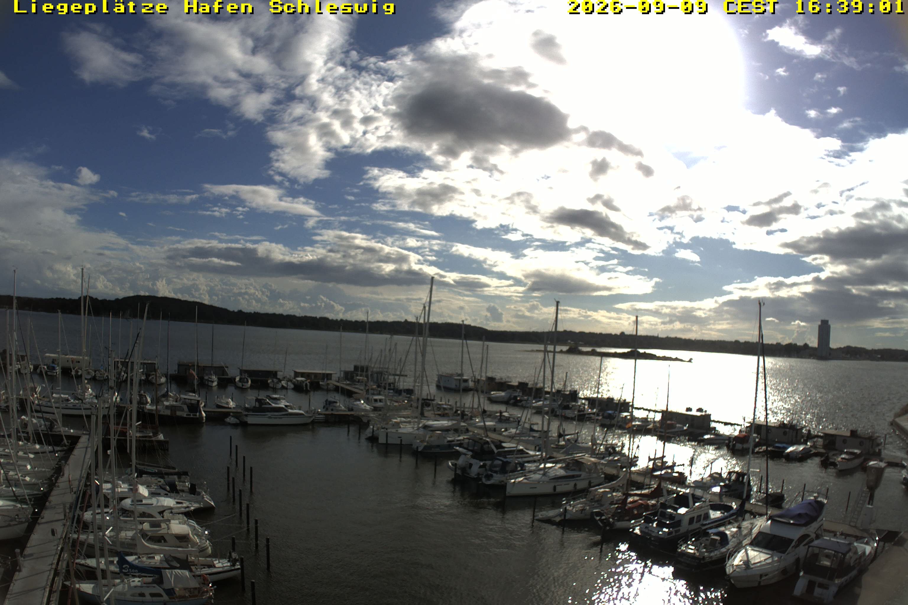 Archiv Foto Webcam Schleswig Hafen