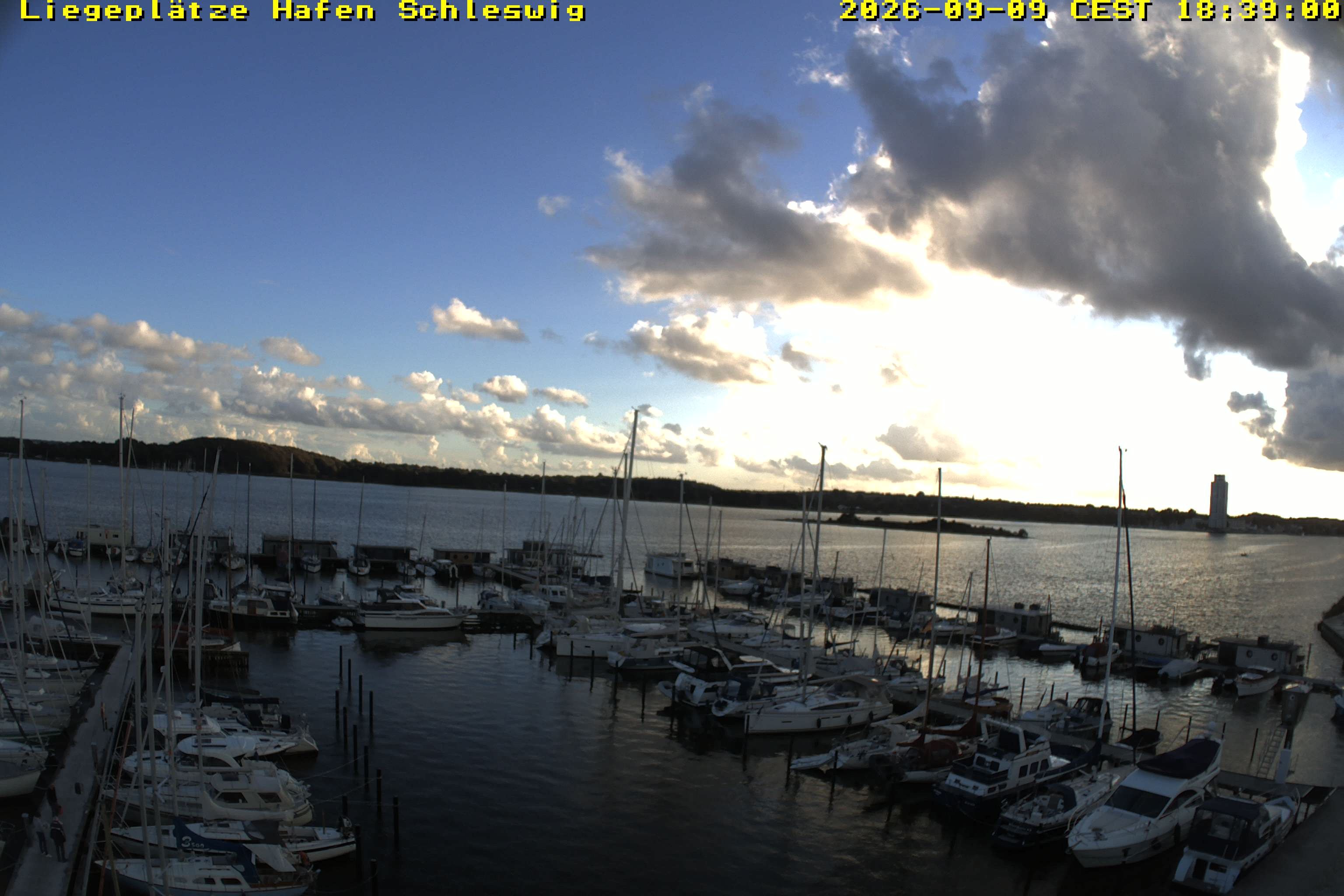 Archiv Foto Webcam Schleswig Hafen