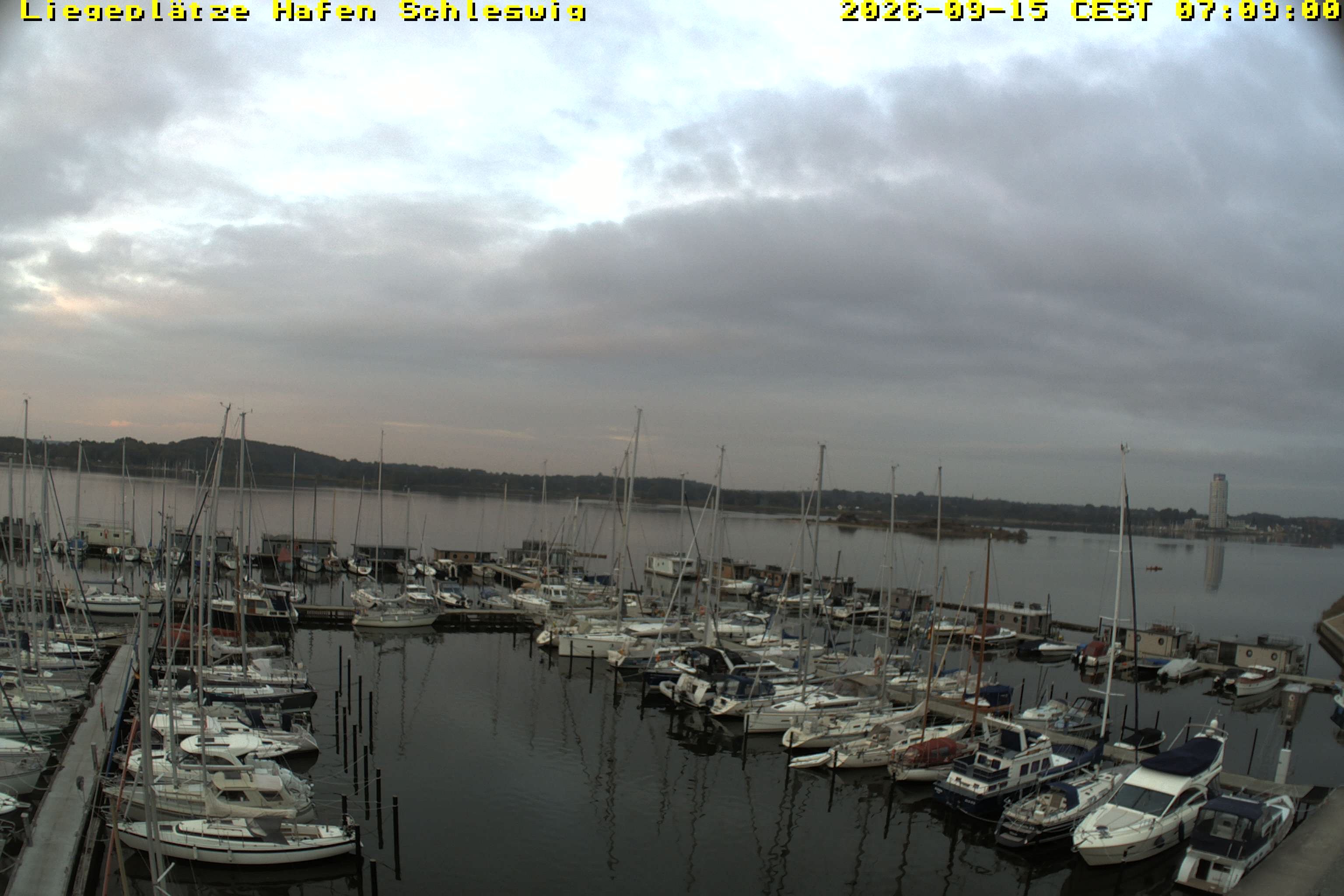 Archiv Foto Webcam Schleswig Hafen