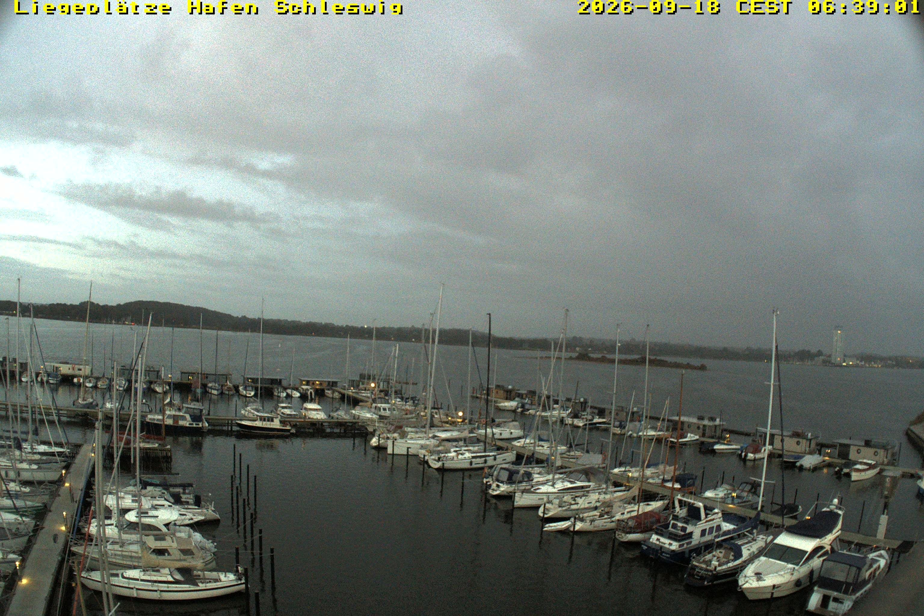 Archiv Foto Webcam Schleswig Hafen