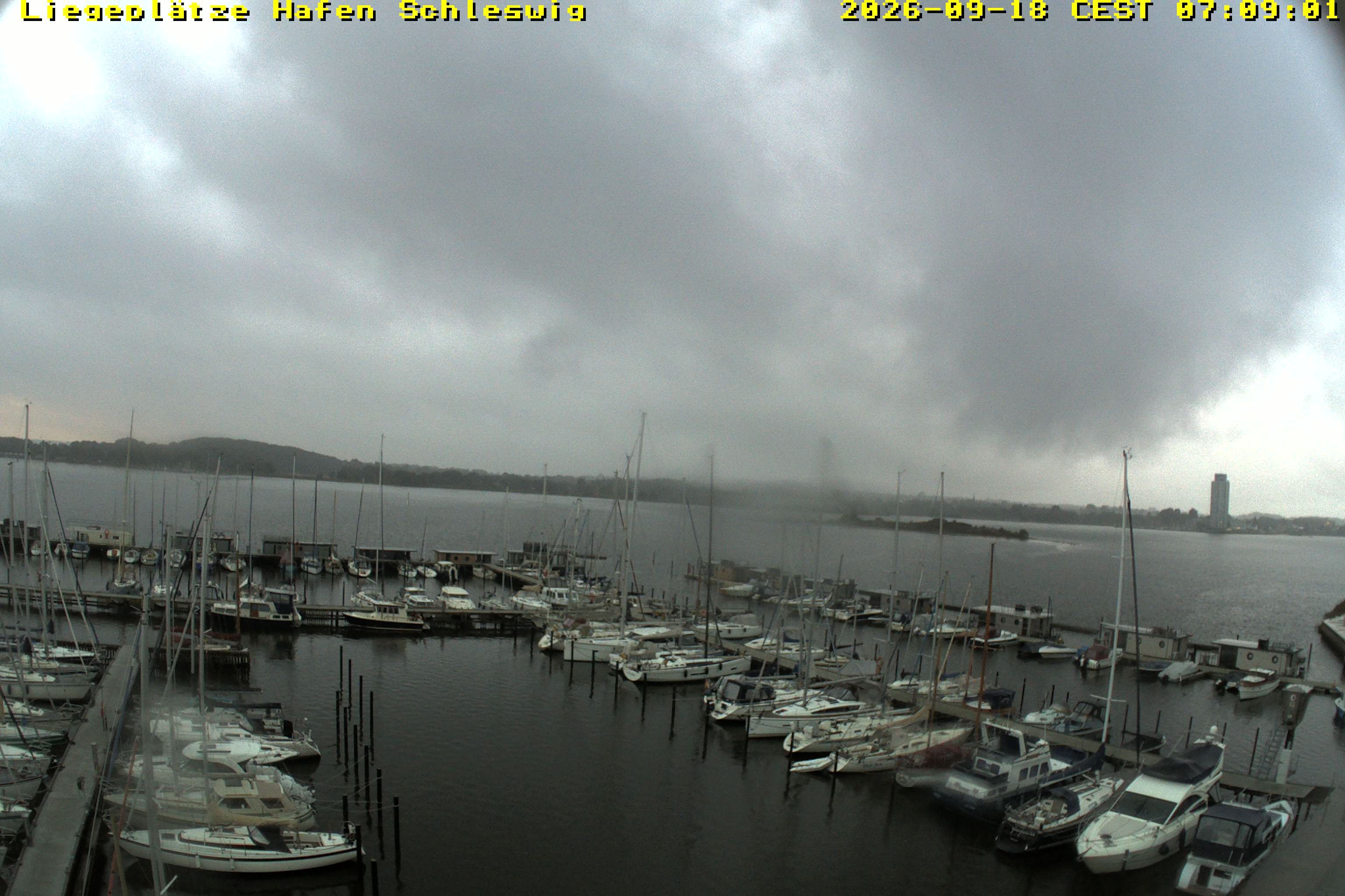 Archiv Foto Webcam Schleswig Hafen