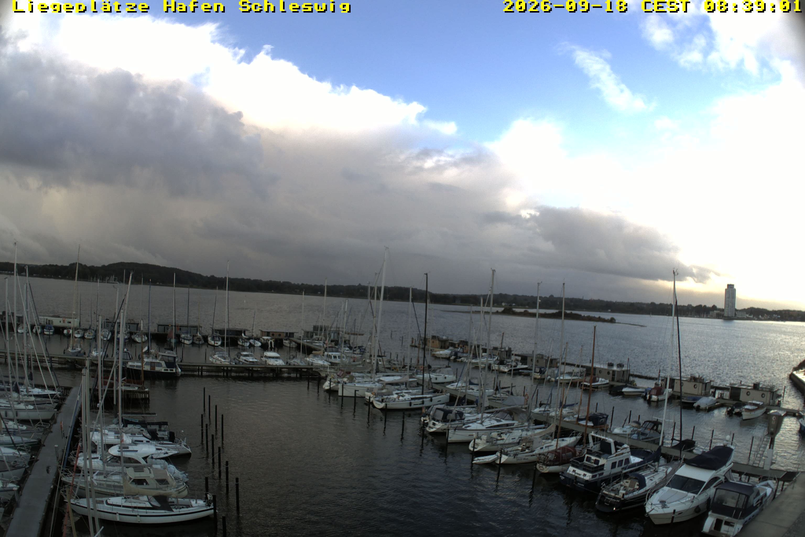 Archiv Foto Webcam Schleswig Hafen