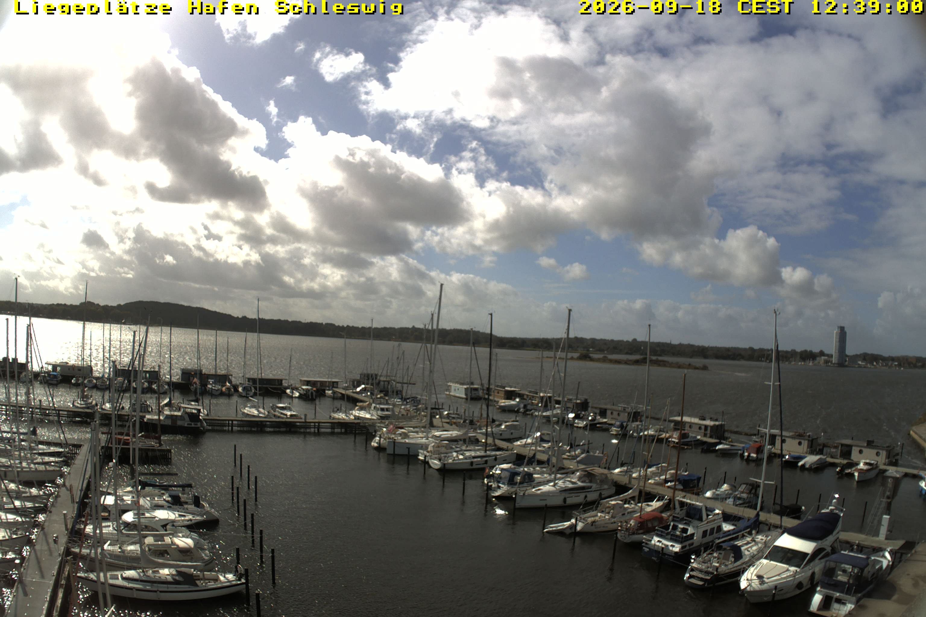 Archiv Foto Webcam Schleswig Hafen
