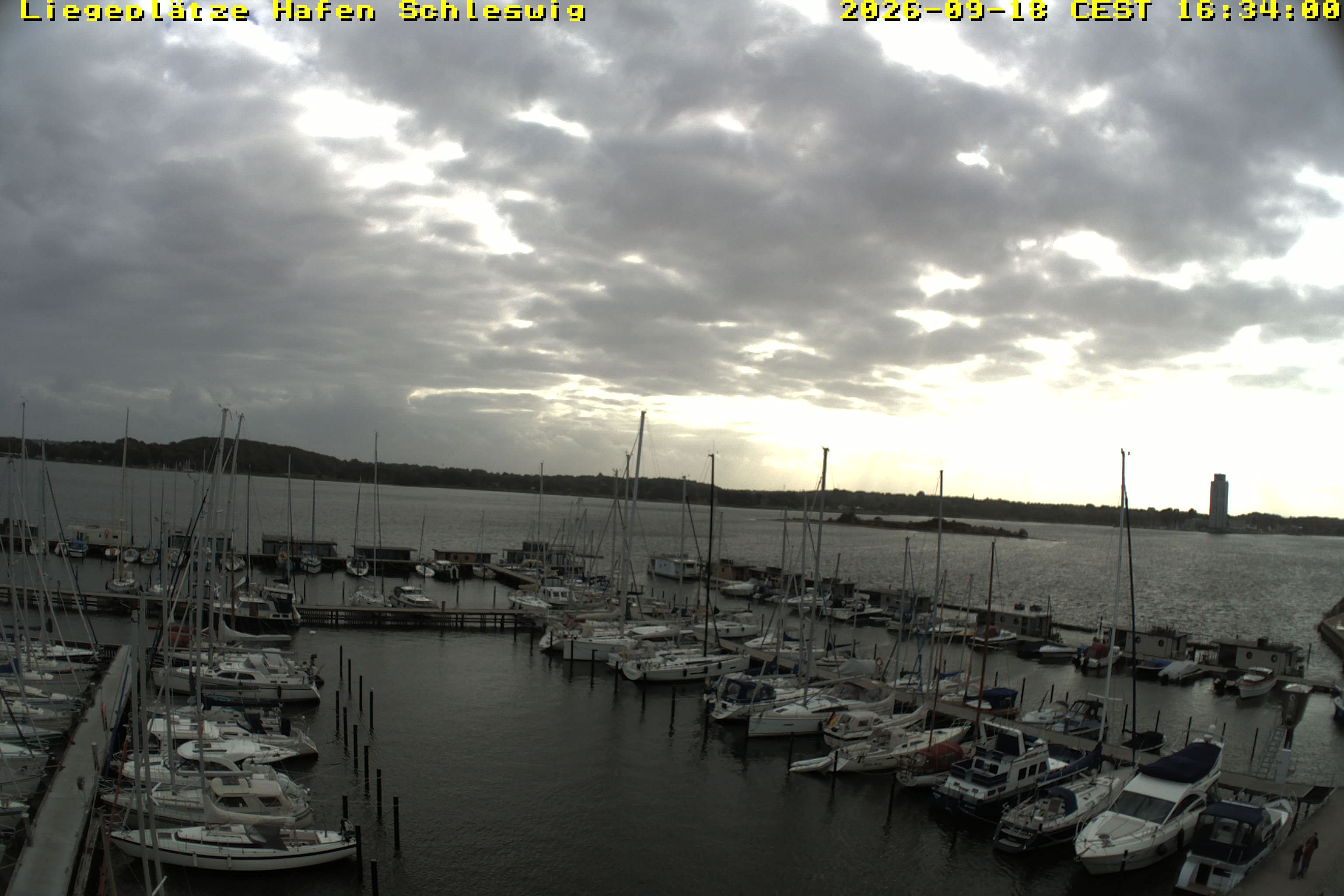 Archiv Foto Webcam Schleswig Hafen
