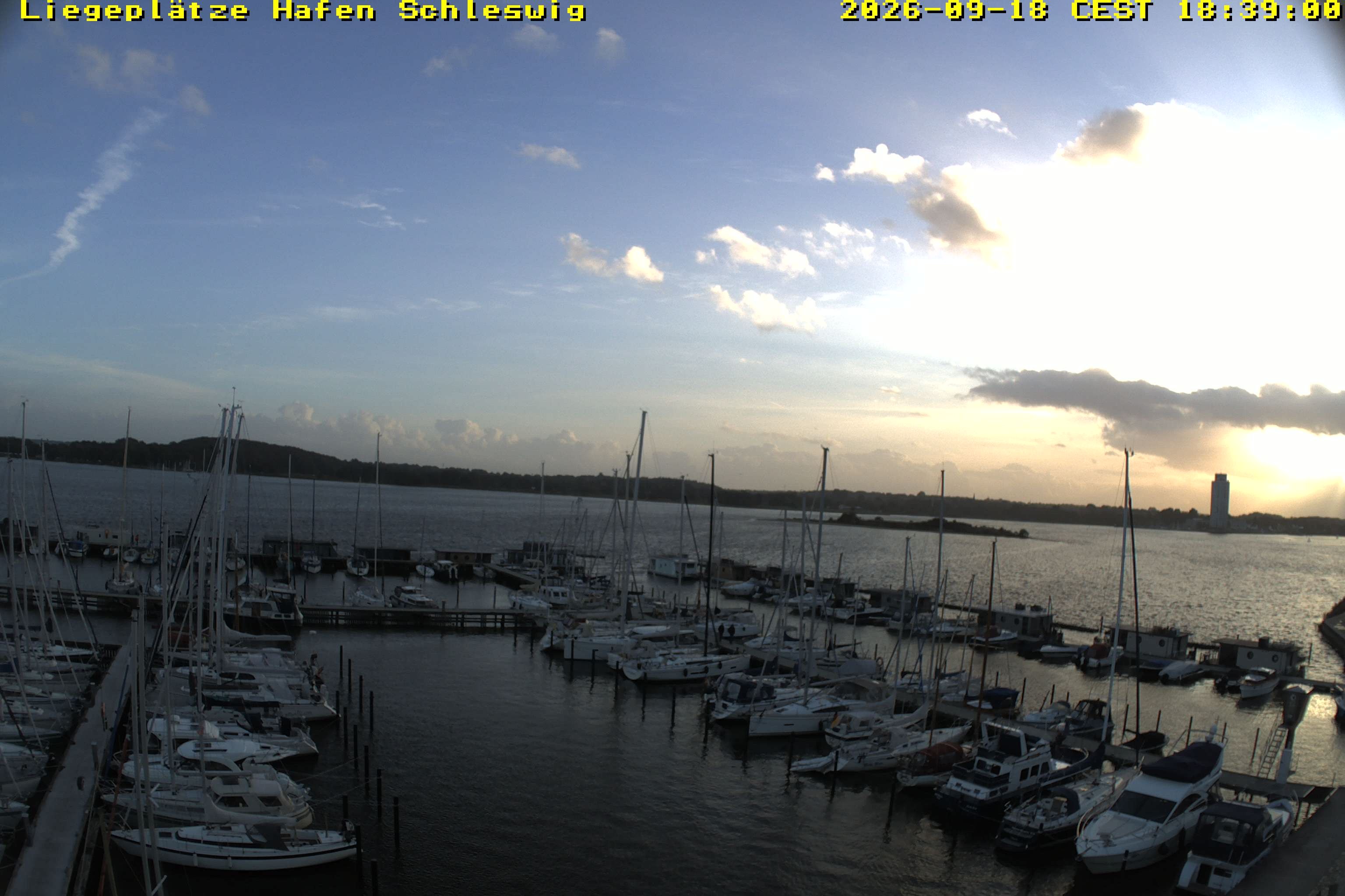 Archiv Foto Webcam Schleswig Hafen