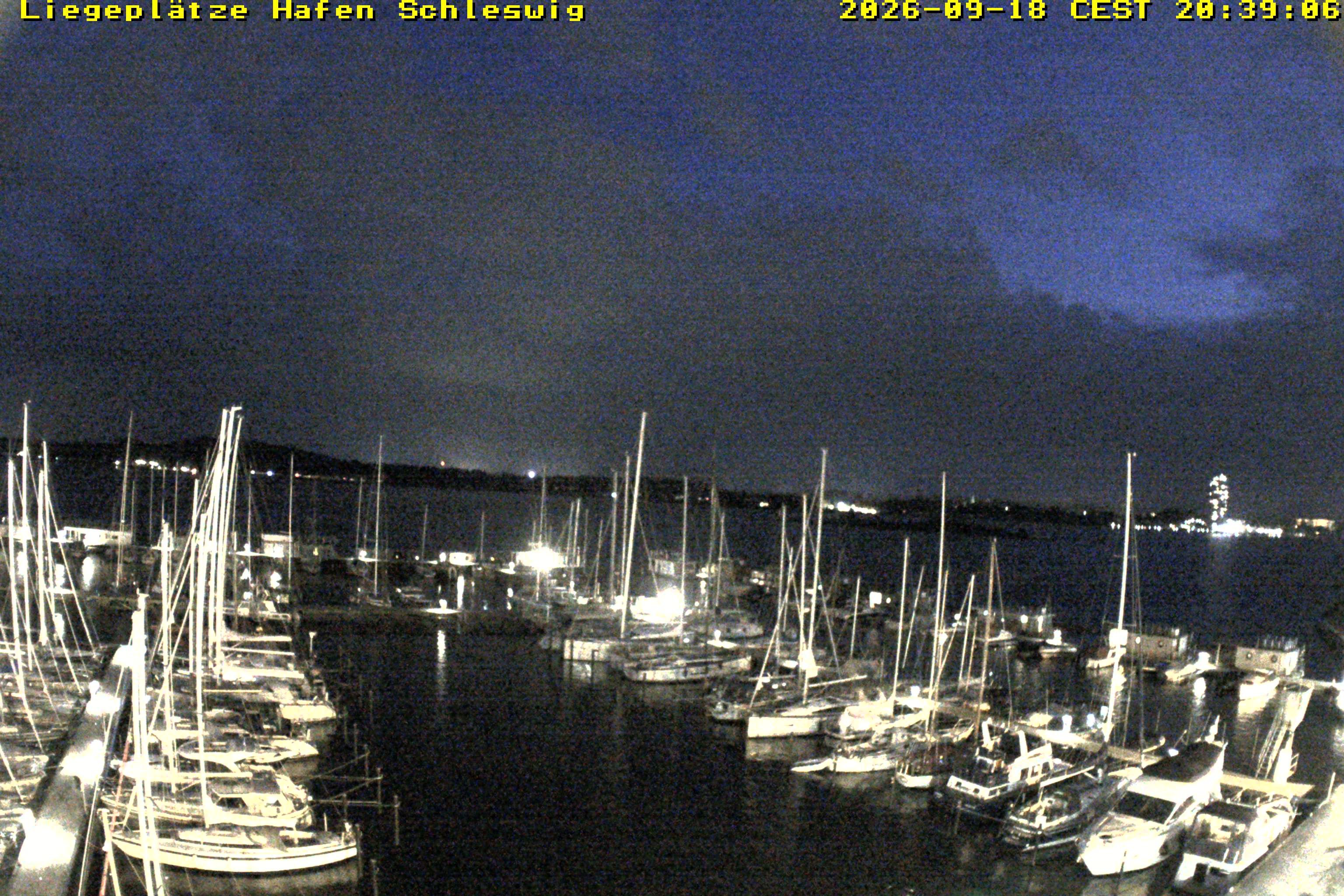 Archiv Foto Webcam Schleswig Hafen