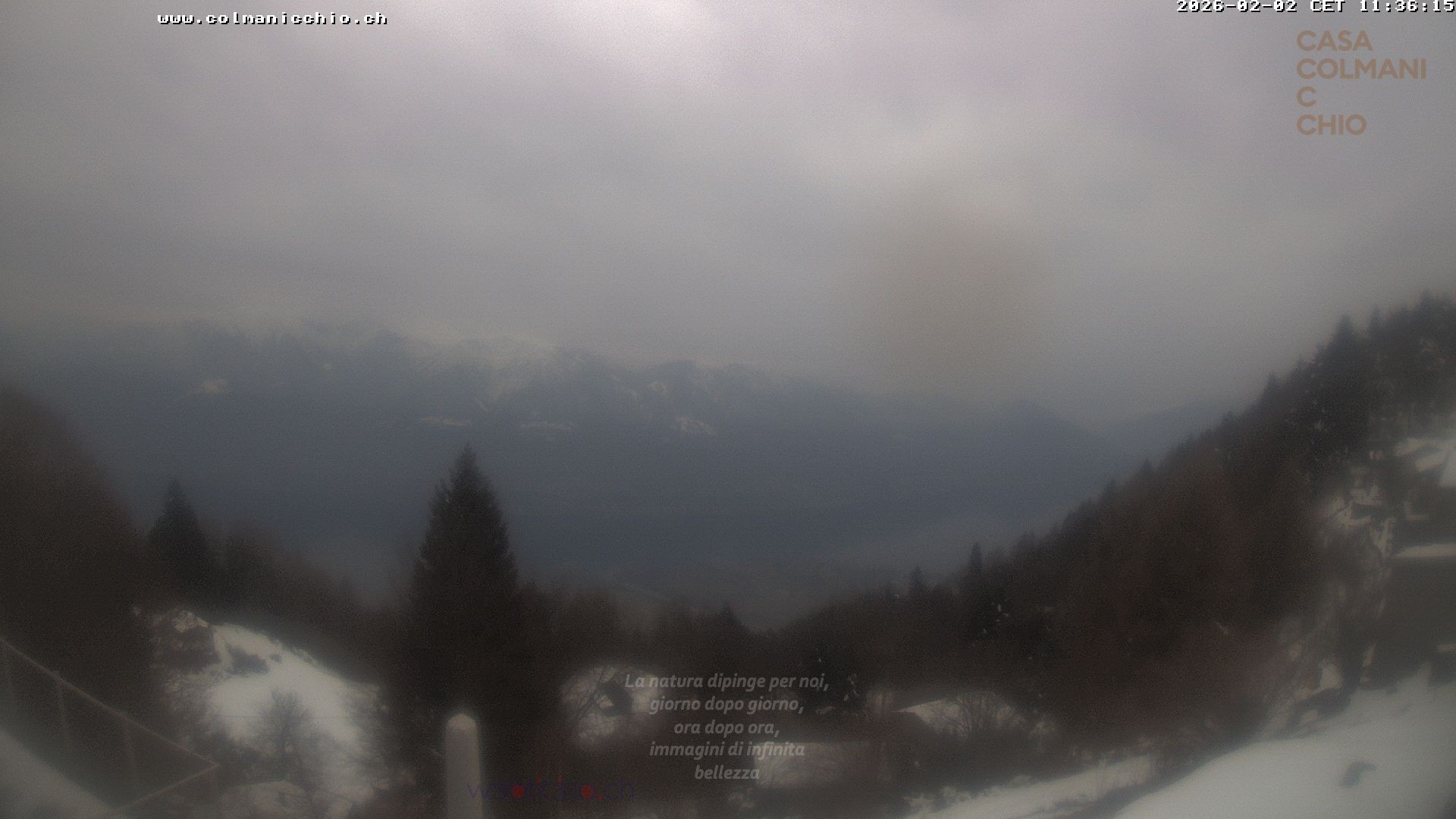 Archiv Foto Webcam Cimetta - Ristorante Colmanicchio