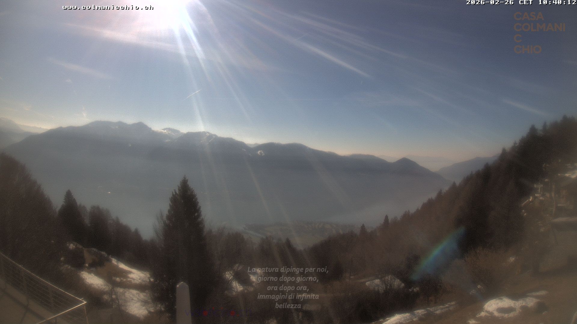 Archived image Webcam Cimetta: Mountain Hut Colmanicchio