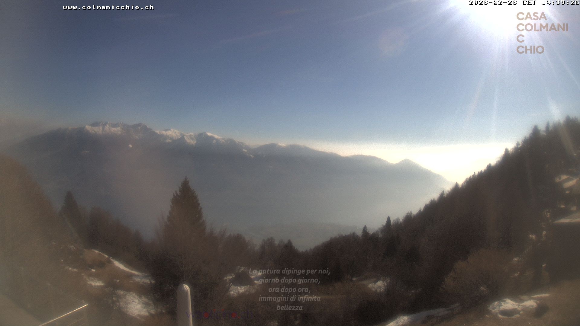 Archived image Webcam Cimetta: Mountain Hut Colmanicchio