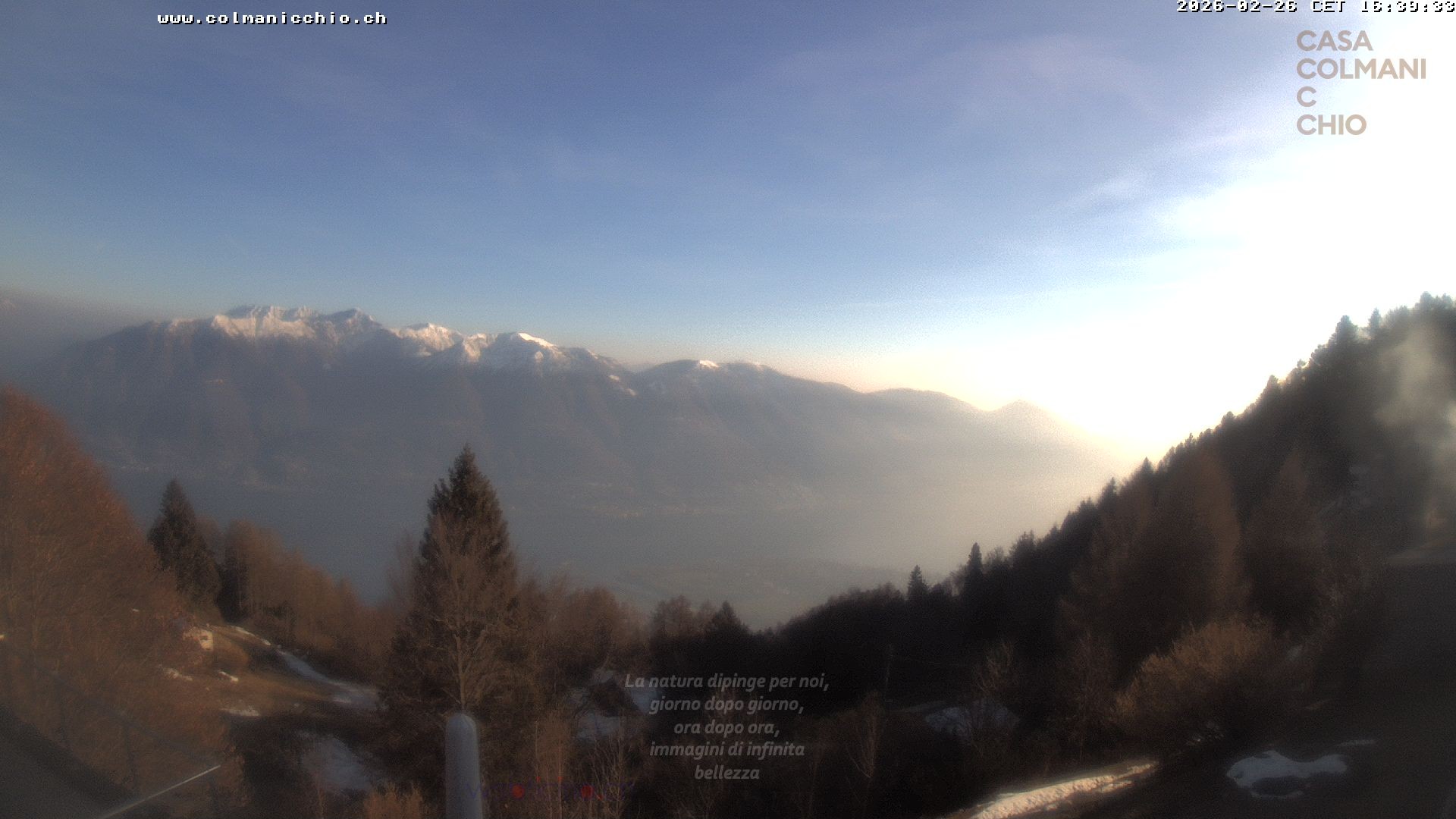 Archived image Webcam Cimetta: Mountain Hut Colmanicchio