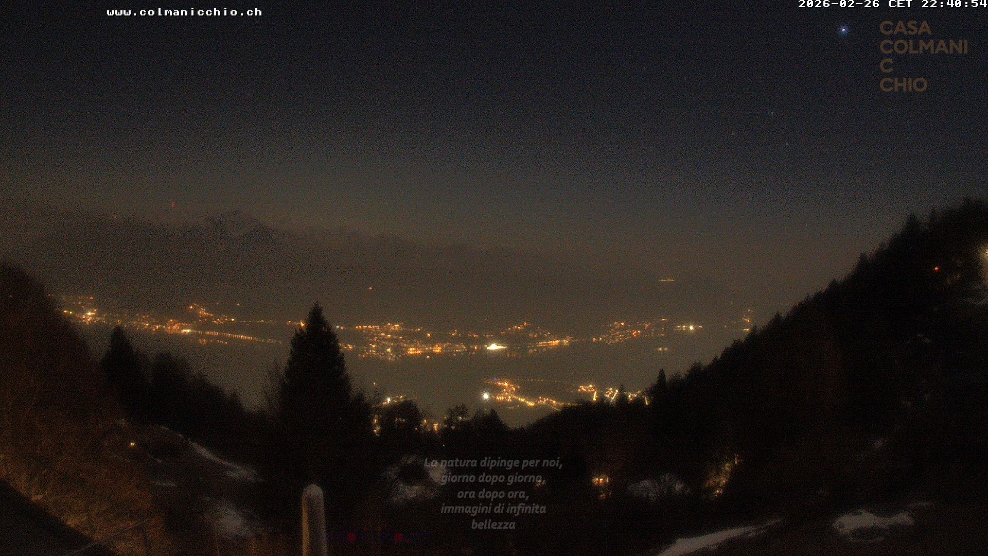 Archiv Foto Webcam Cimetta - Ristorante Colmanicchio