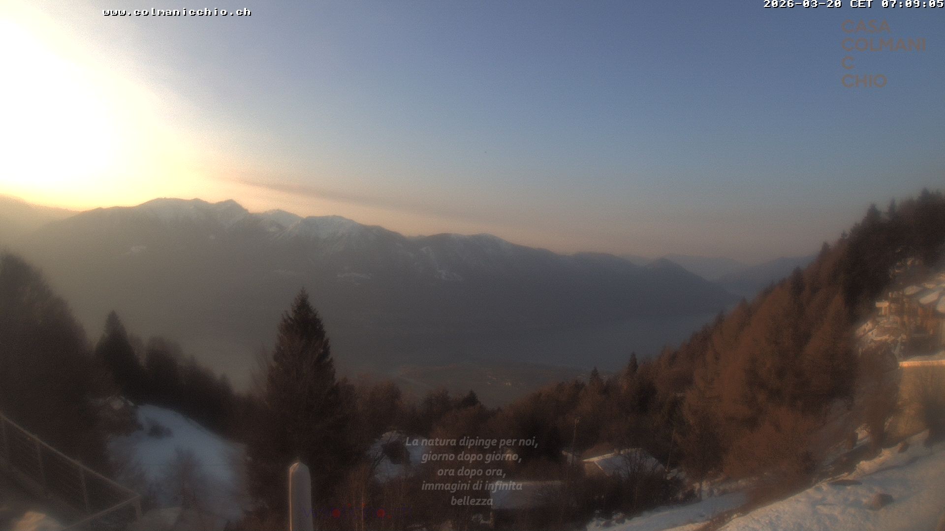 Archiv Foto Webcam Cimetta - Ristorante Colmanicchio