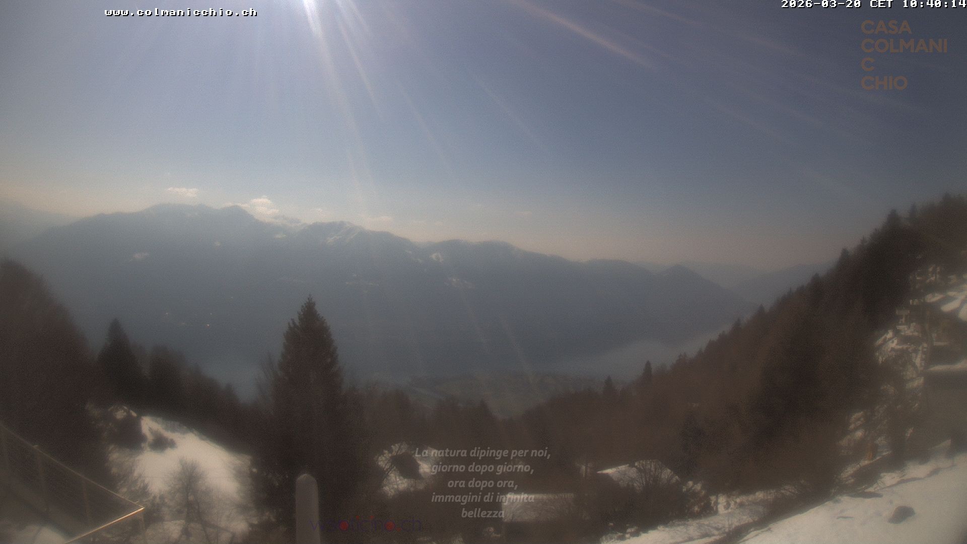 Archiv Foto Webcam Cimetta - Ristorante Colmanicchio