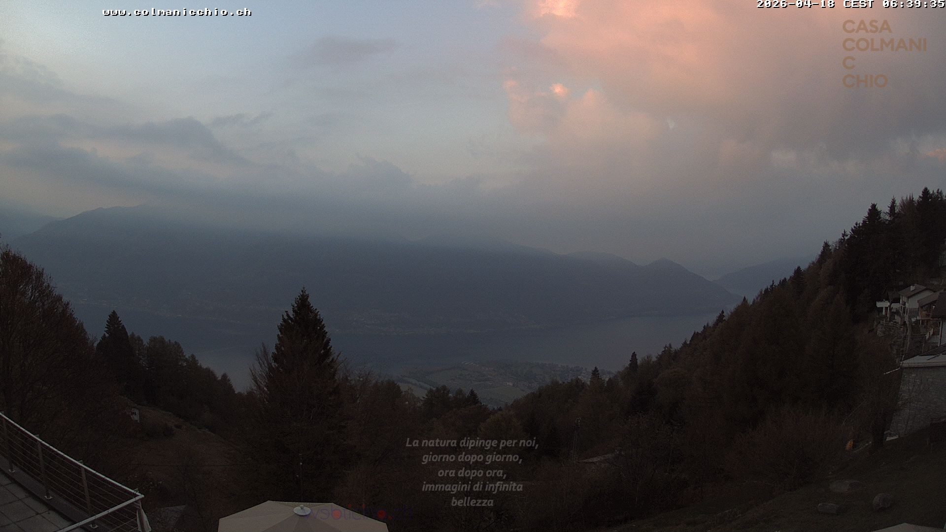 Archiv Foto Webcam Cimetta - Ristorante Colmanicchio