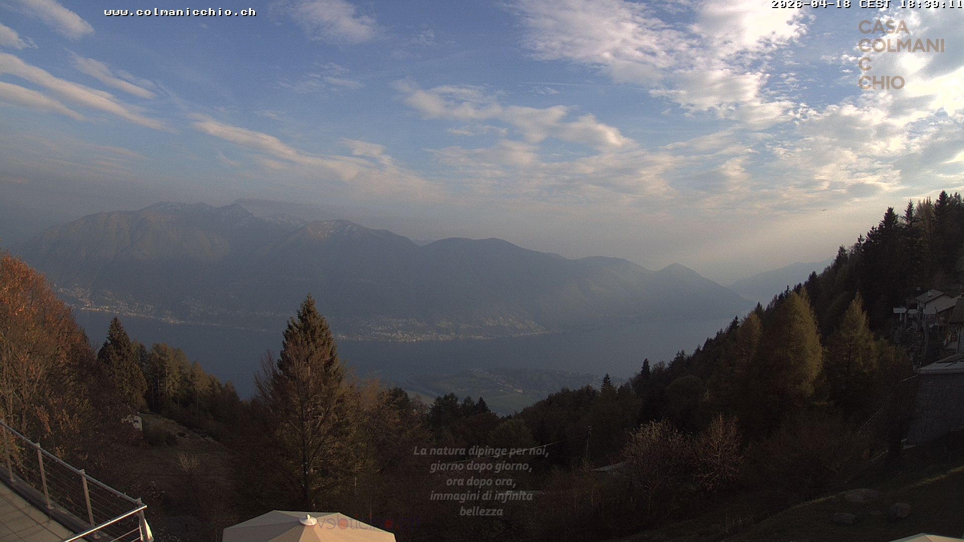 Archiv Foto Webcam Cimetta - Ristorante Colmanicchio