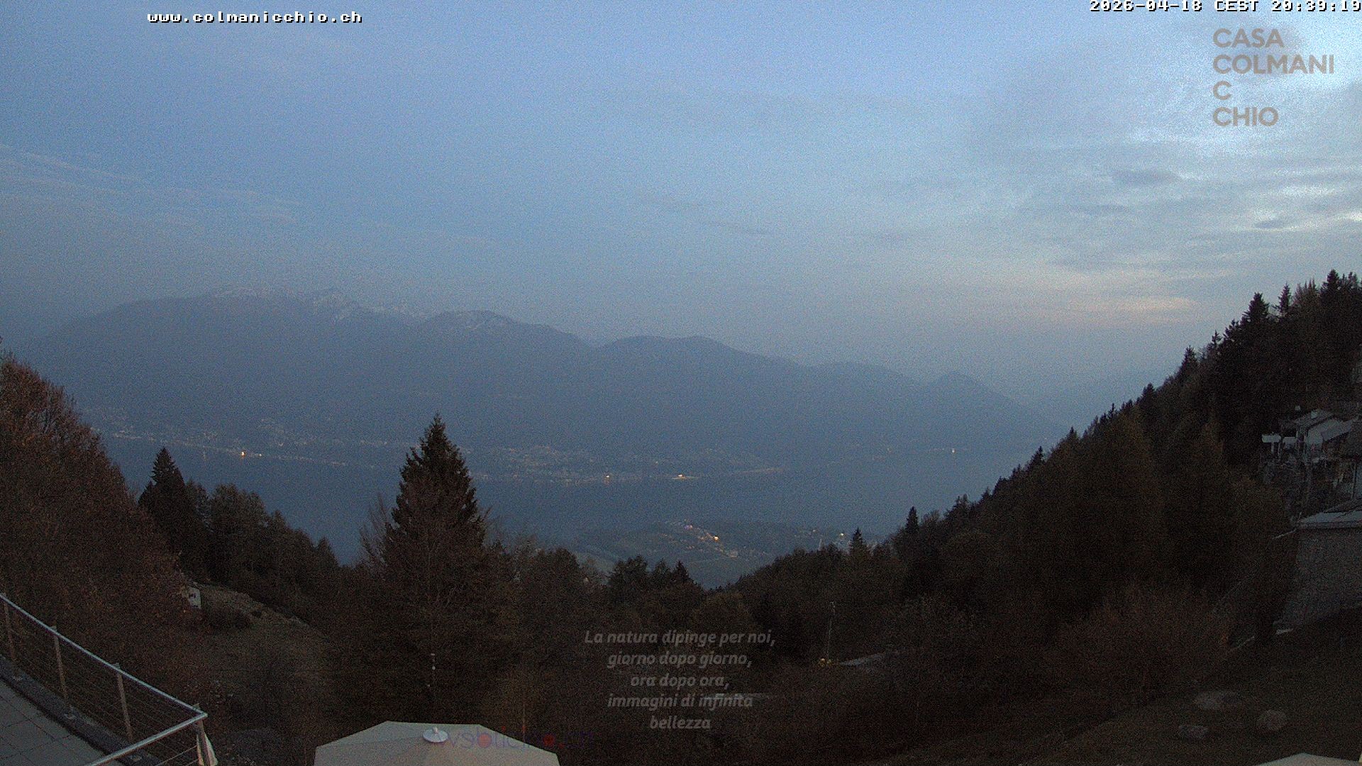 Archiv Foto Webcam Cimetta - Ristorante Colmanicchio