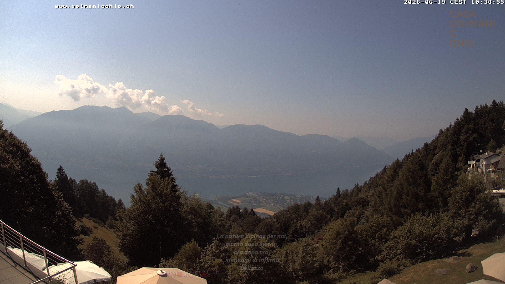 Archiv Foto Webcam Cimetta - Ristorante Colmanicchio