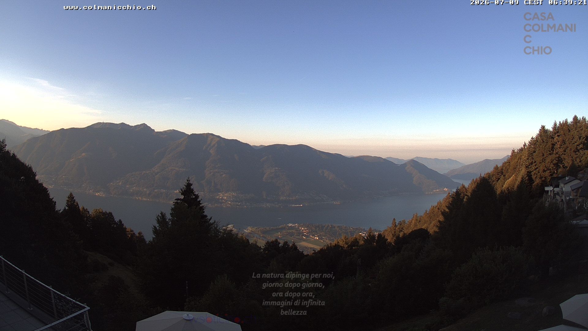 Archiv Foto Webcam Cimetta - Ristorante Colmanicchio