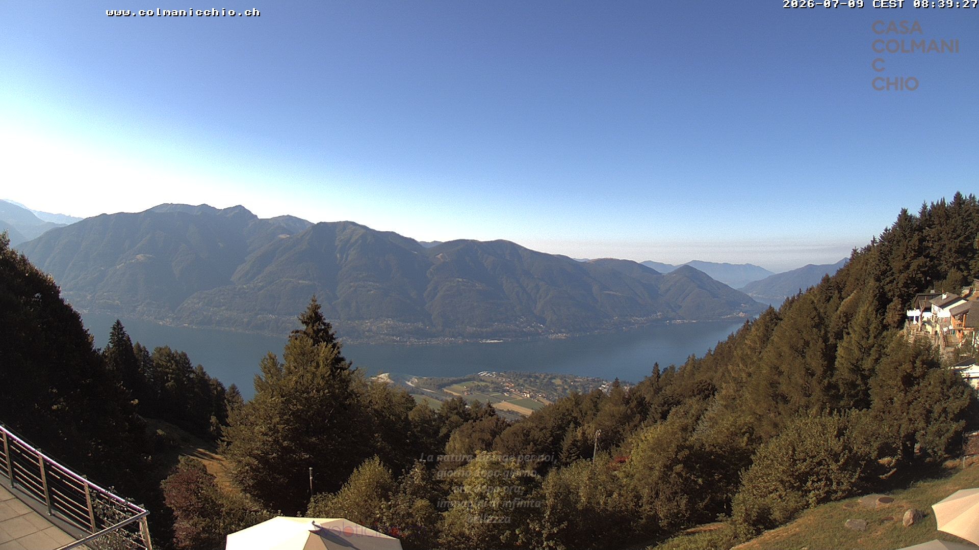 Archiv Foto Webcam Cimetta - Ristorante Colmanicchio