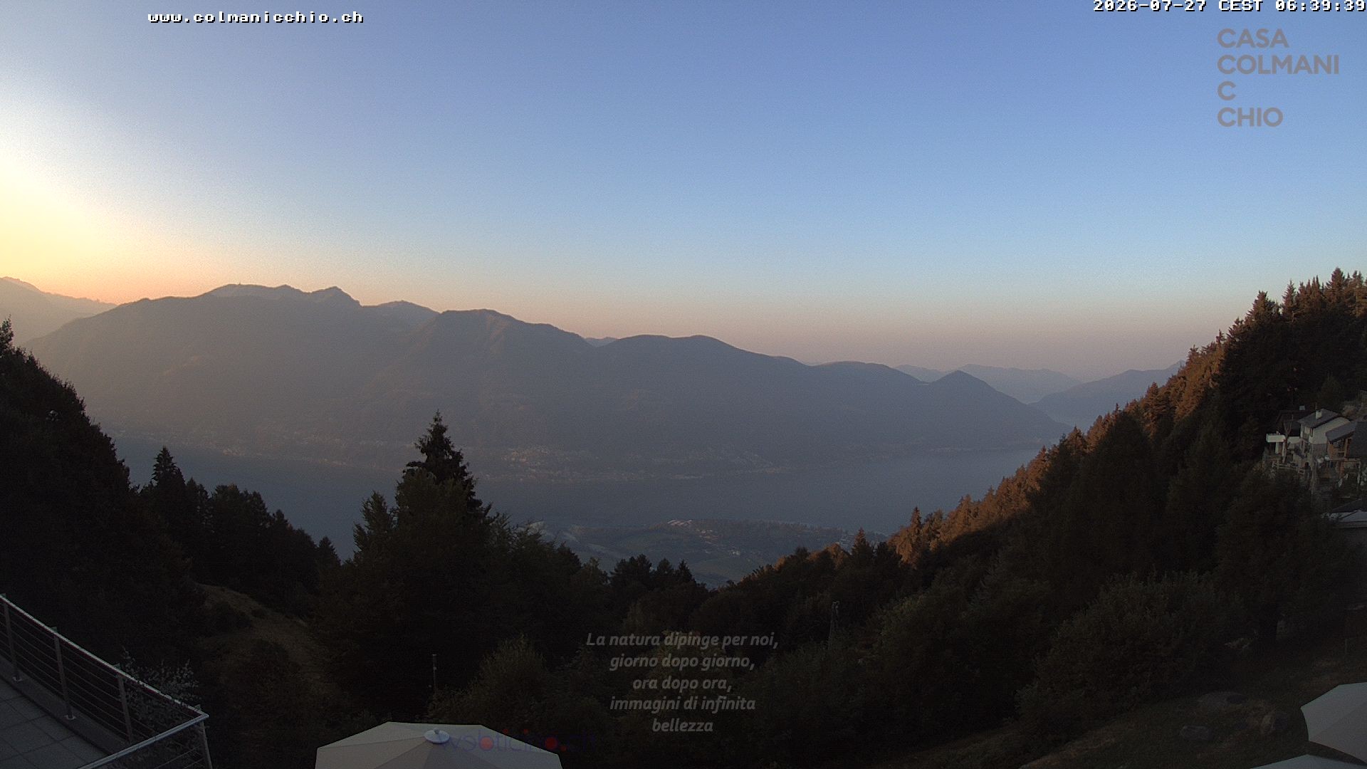 Archiv Foto Webcam Cimetta - Ristorante Colmanicchio