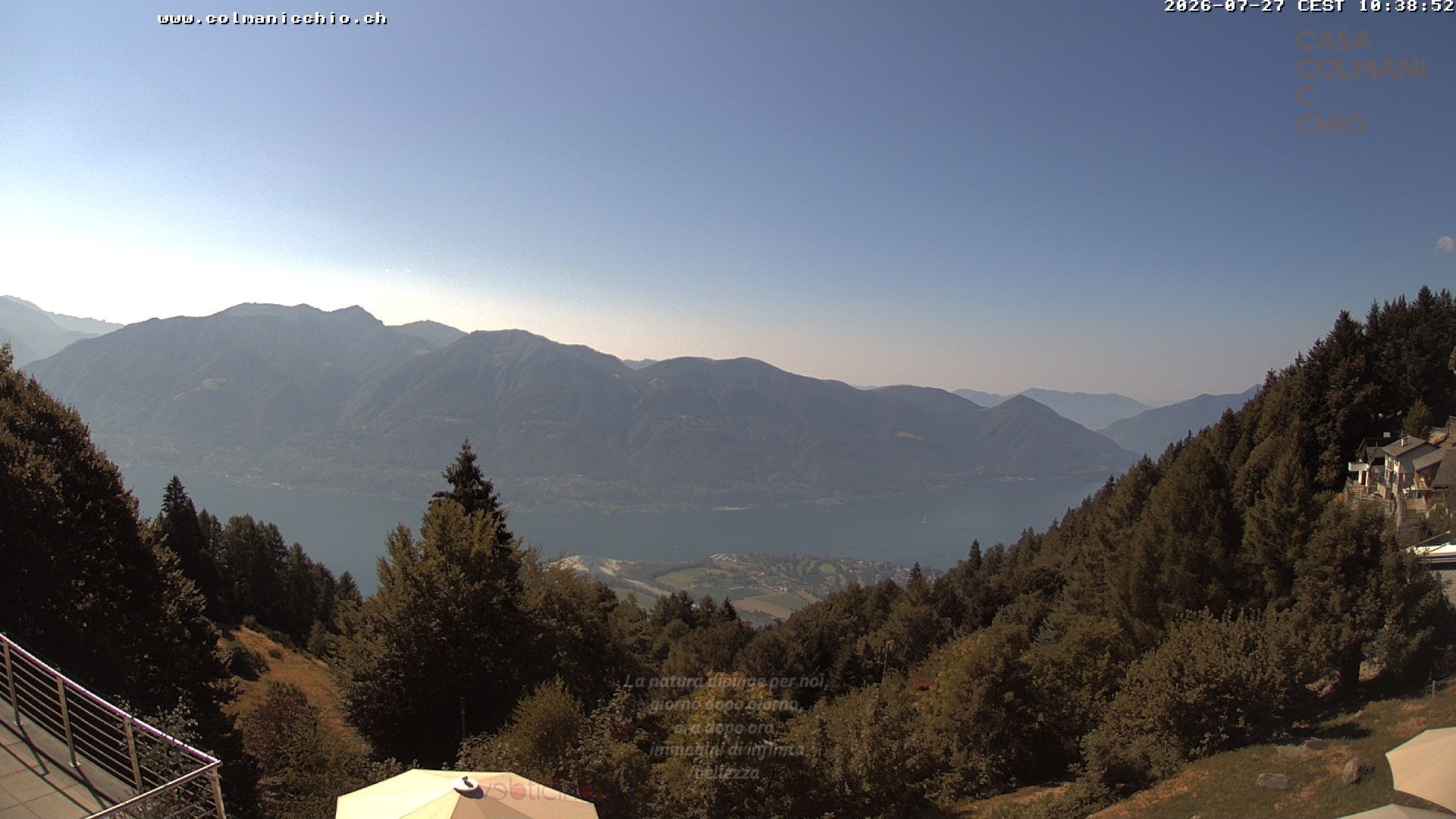 Archiv Foto Webcam Cimetta - Ristorante Colmanicchio