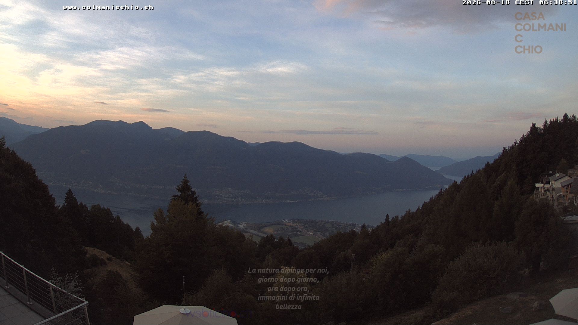 Archiv Foto Webcam Cimetta - Ristorante Colmanicchio