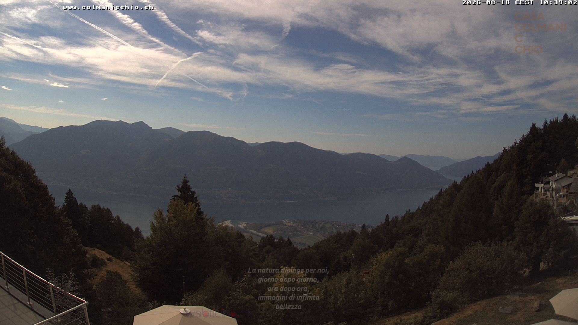 Archiv Foto Webcam Cimetta - Ristorante Colmanicchio