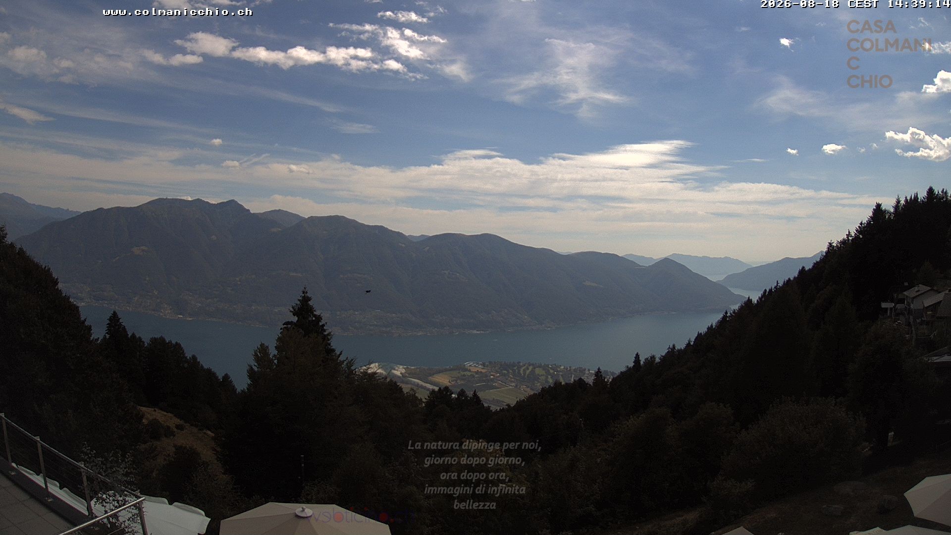 Archiv Foto Webcam Cimetta - Ristorante Colmanicchio