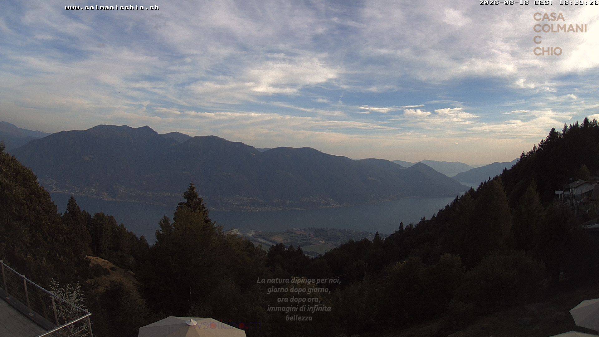 Archiv Foto Webcam Cimetta - Ristorante Colmanicchio