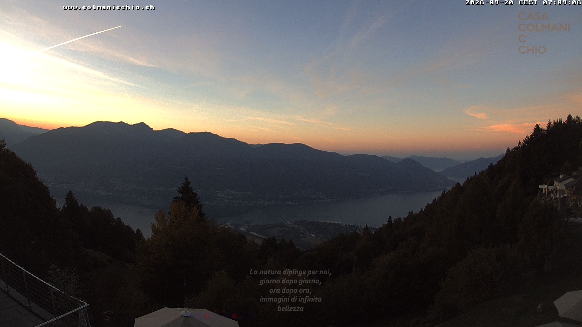Archiv Foto Webcam Cimetta - Ristorante Colmanicchio