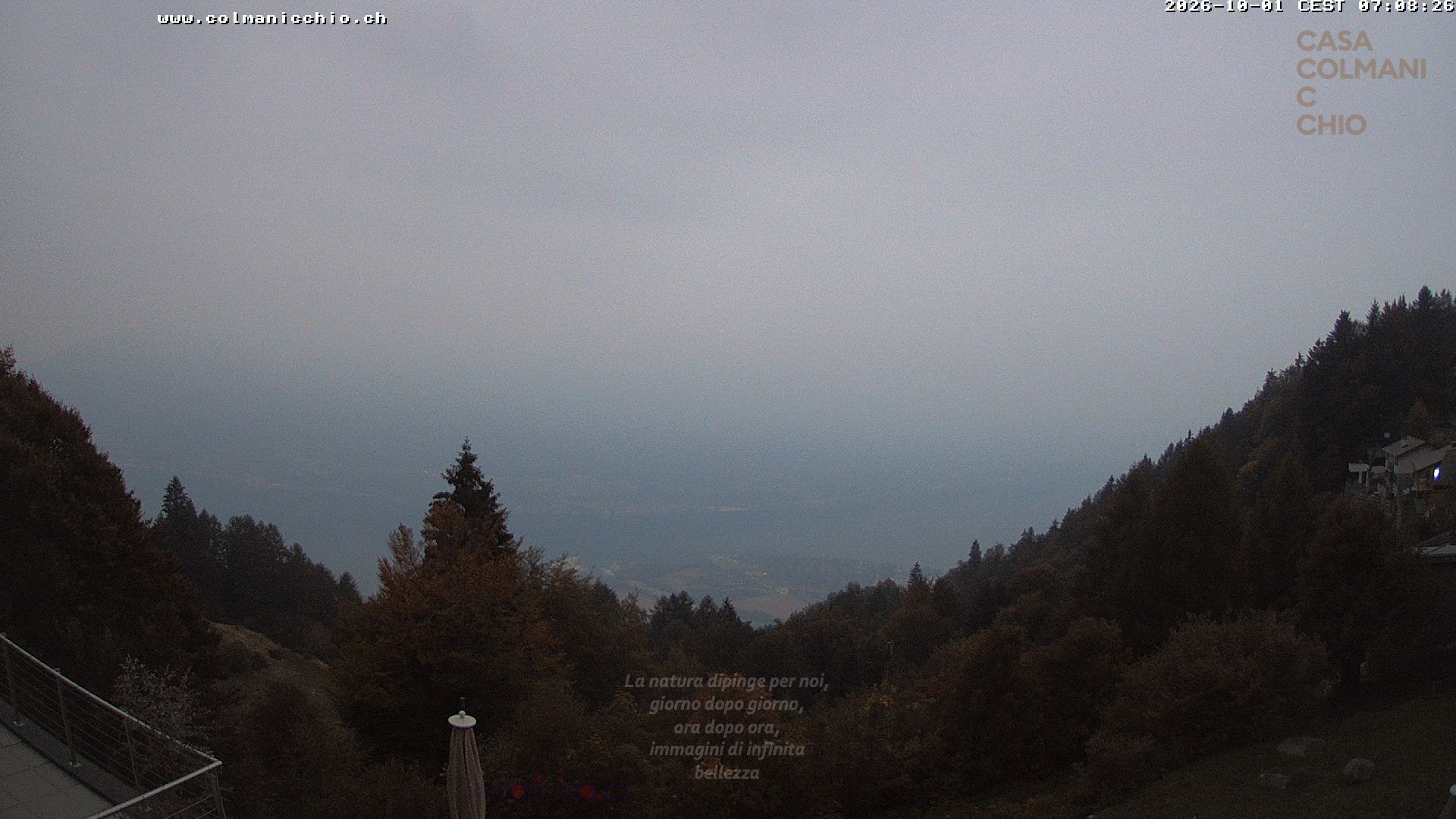 Archiv Foto Webcam Cimetta - Ristorante Colmanicchio