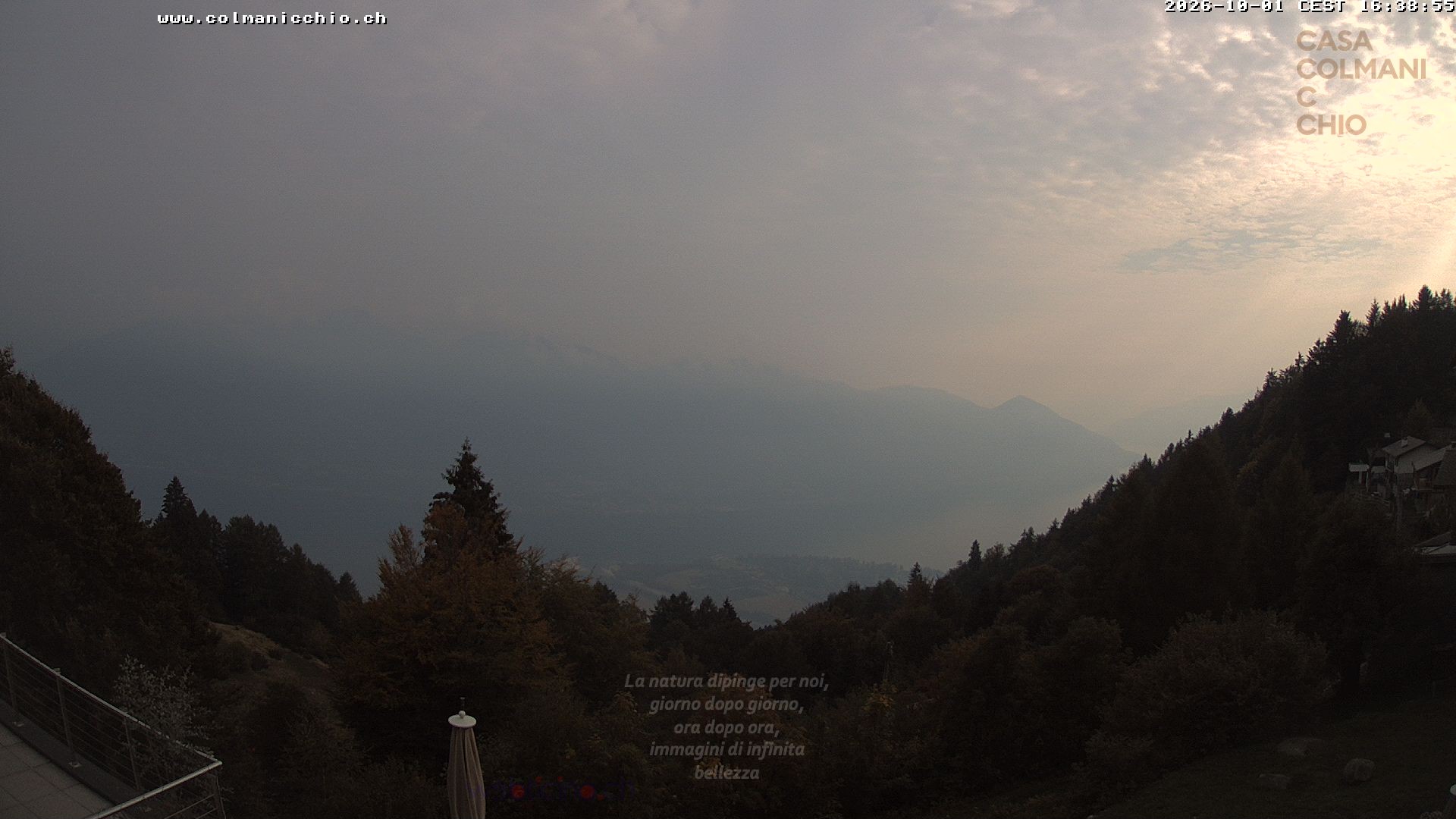 Archiv Foto Webcam Cimetta - Ristorante Colmanicchio
