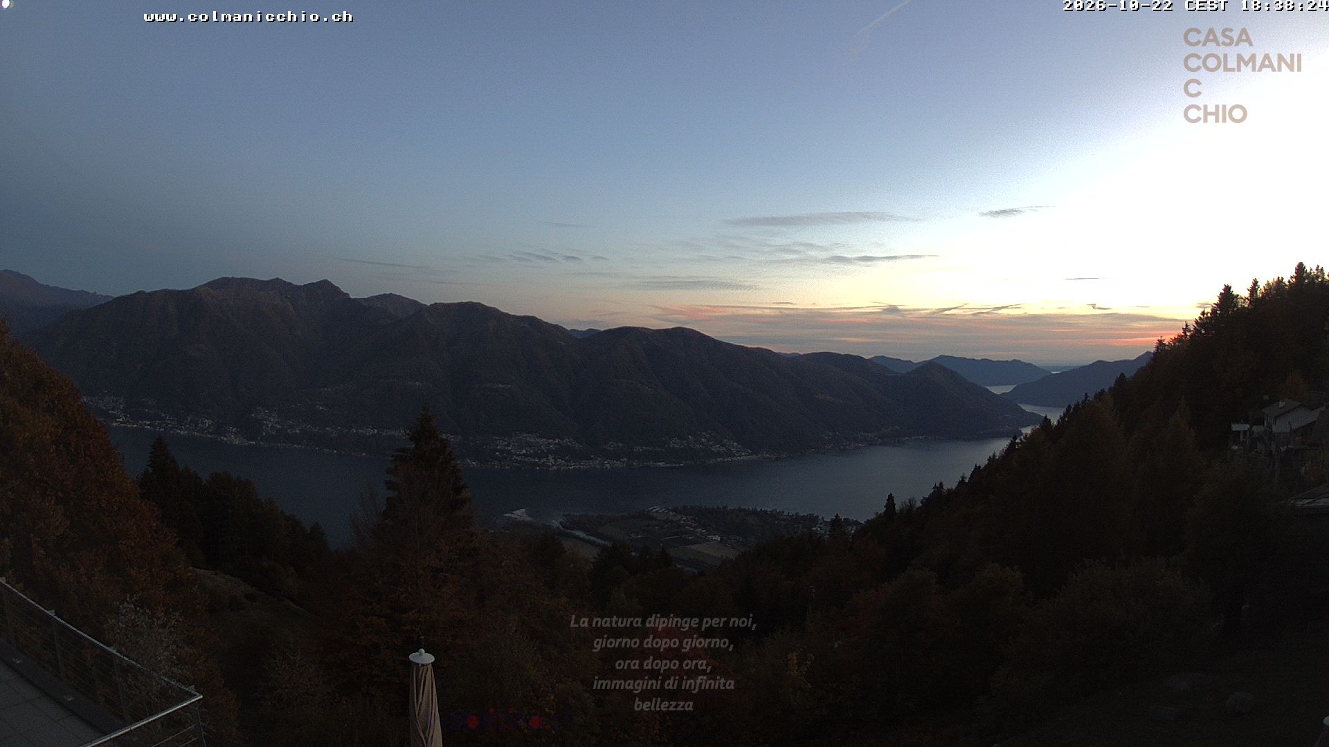 Archiv Foto Webcam Cimetta - Ristorante Colmanicchio