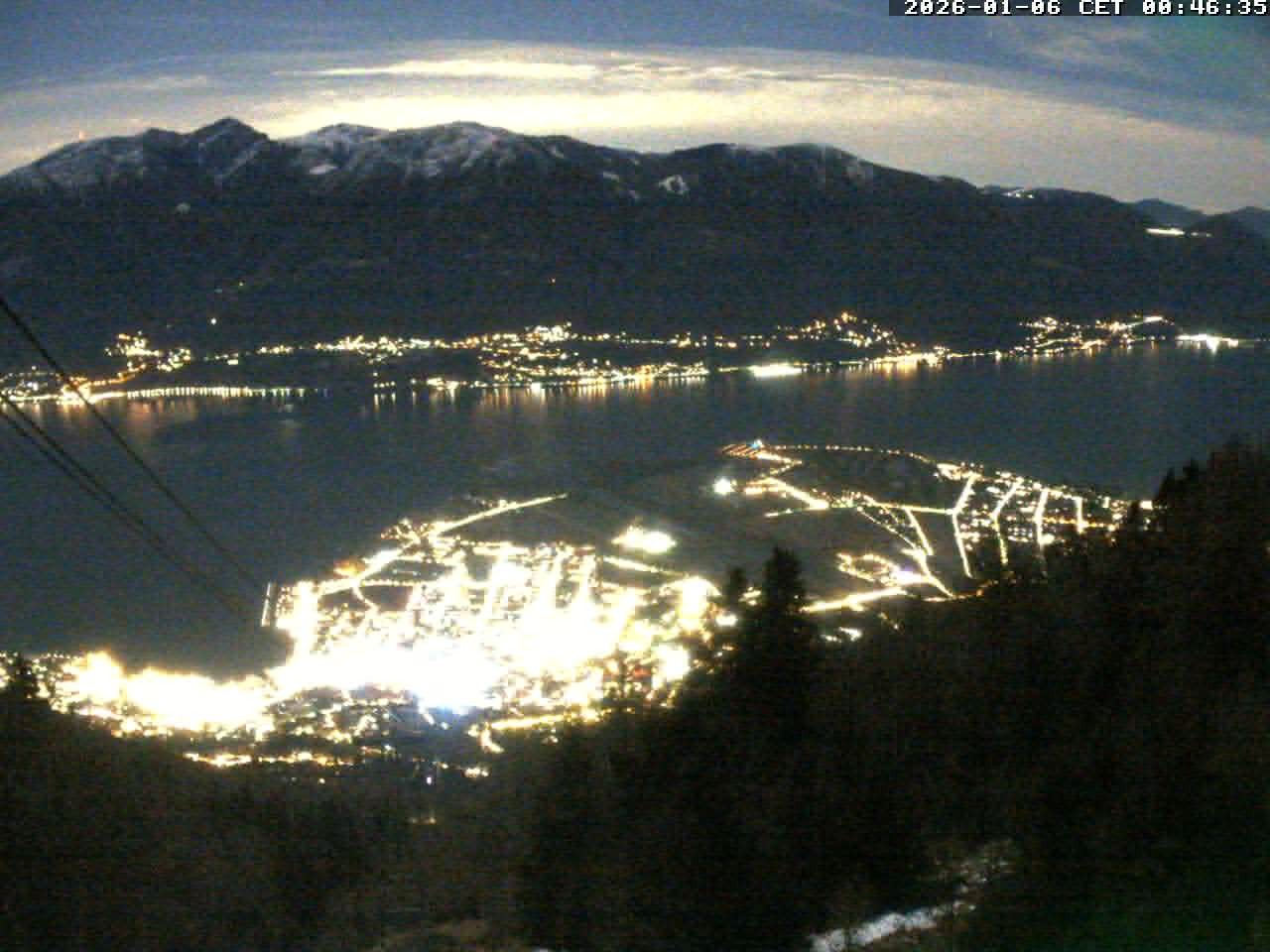 Archiv Foto Webcam Cardada: Blick Seilbahn