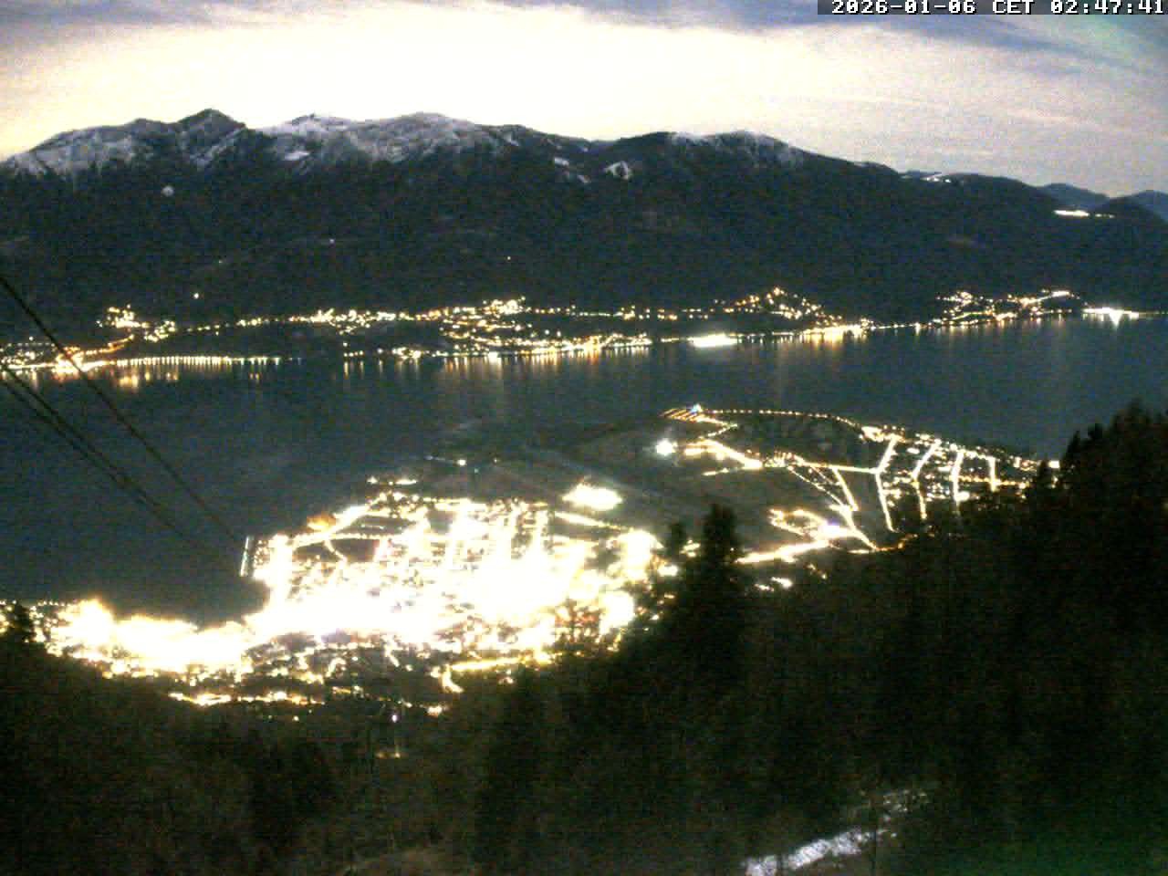 Archiv Foto Webcam Cardada: Blick Seilbahn