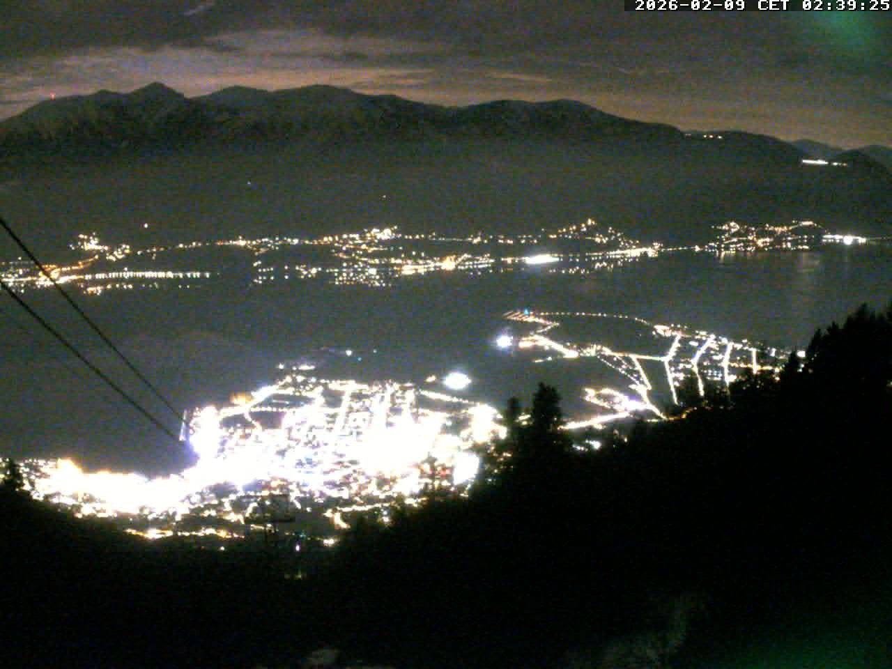 Archiv Foto Webcam Cardada: Blick Seilbahn