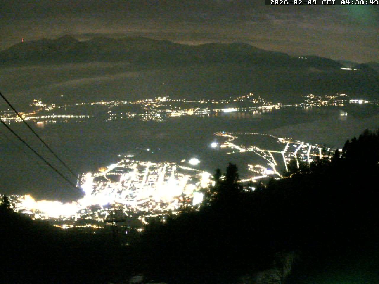 Archiv Foto Webcam Cardada: Blick Seilbahn
