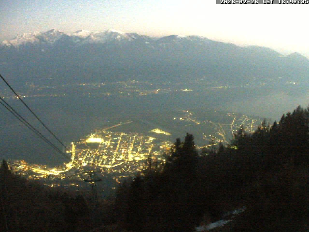 Archived image Webcam Cardada: View Aerialtram