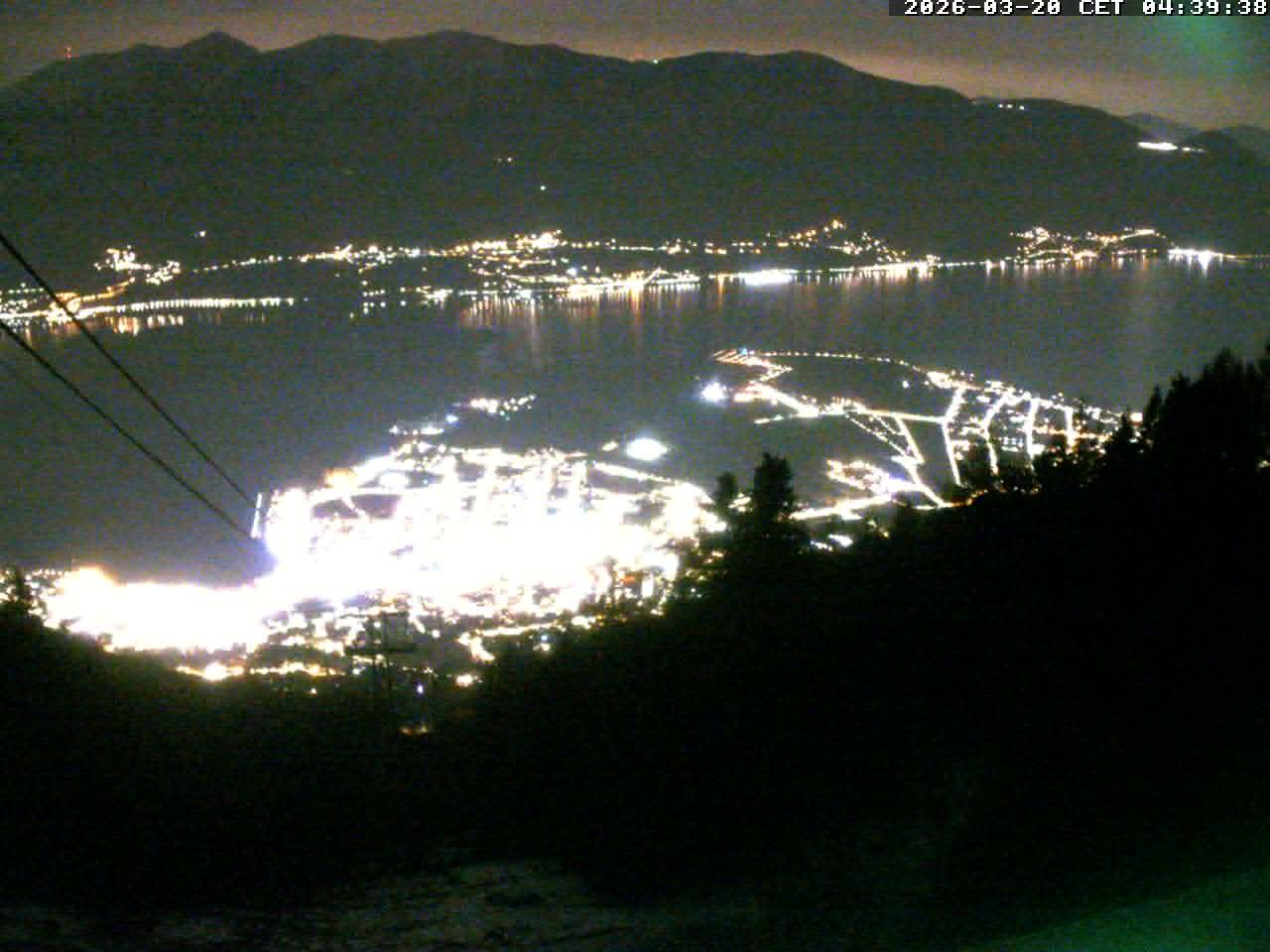 Archiv Foto Webcam Cardada: Blick Seilbahn